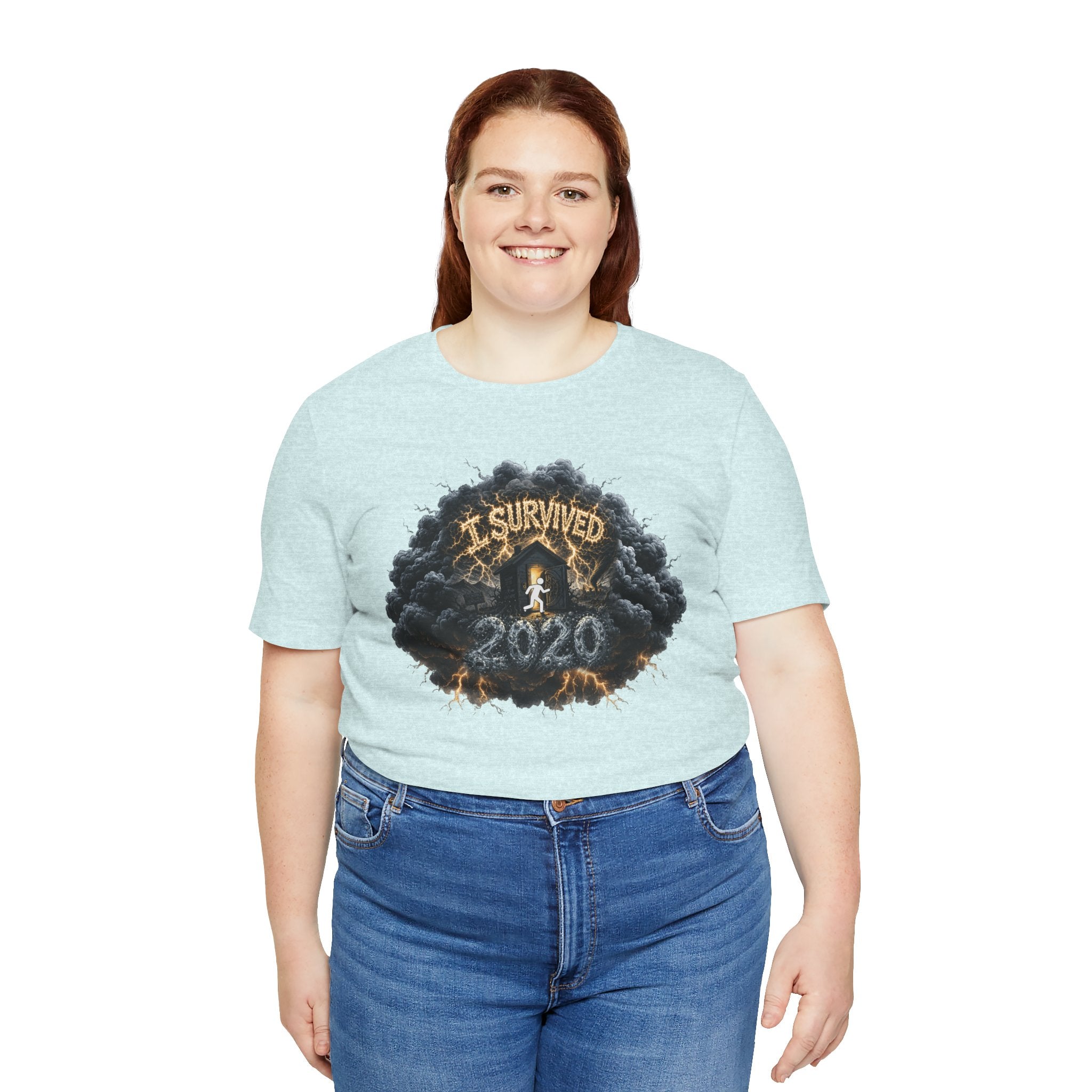I Survived 2020 — Director's Cut Original Design Teaser Tee | Season 1 Premiere Drop Unisex Jersey Short Sleeve Tee