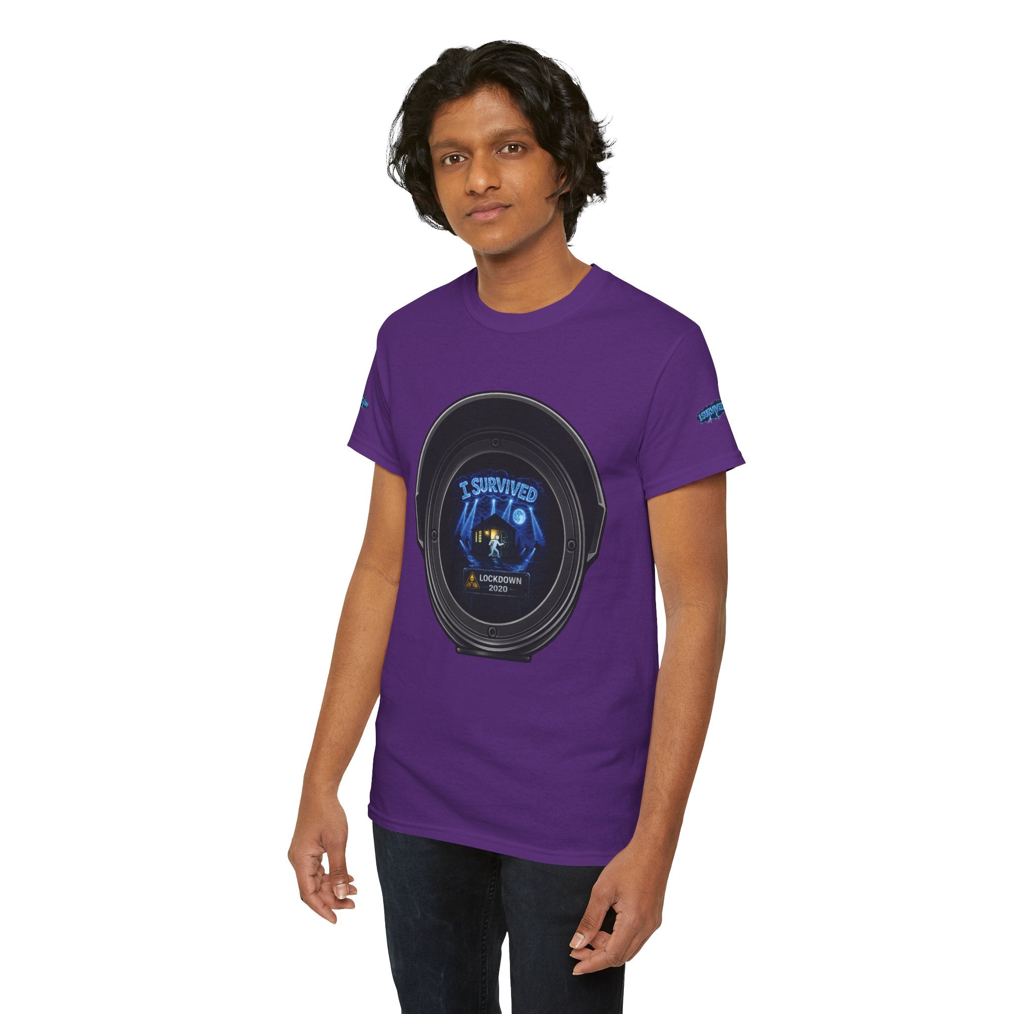 I Survived 2020 — Director's Cut S3:E1 "Quarantine" | Lockdown Edition Documentary Unisex Heavy Cotton Tee (SPECIAL EDITION)