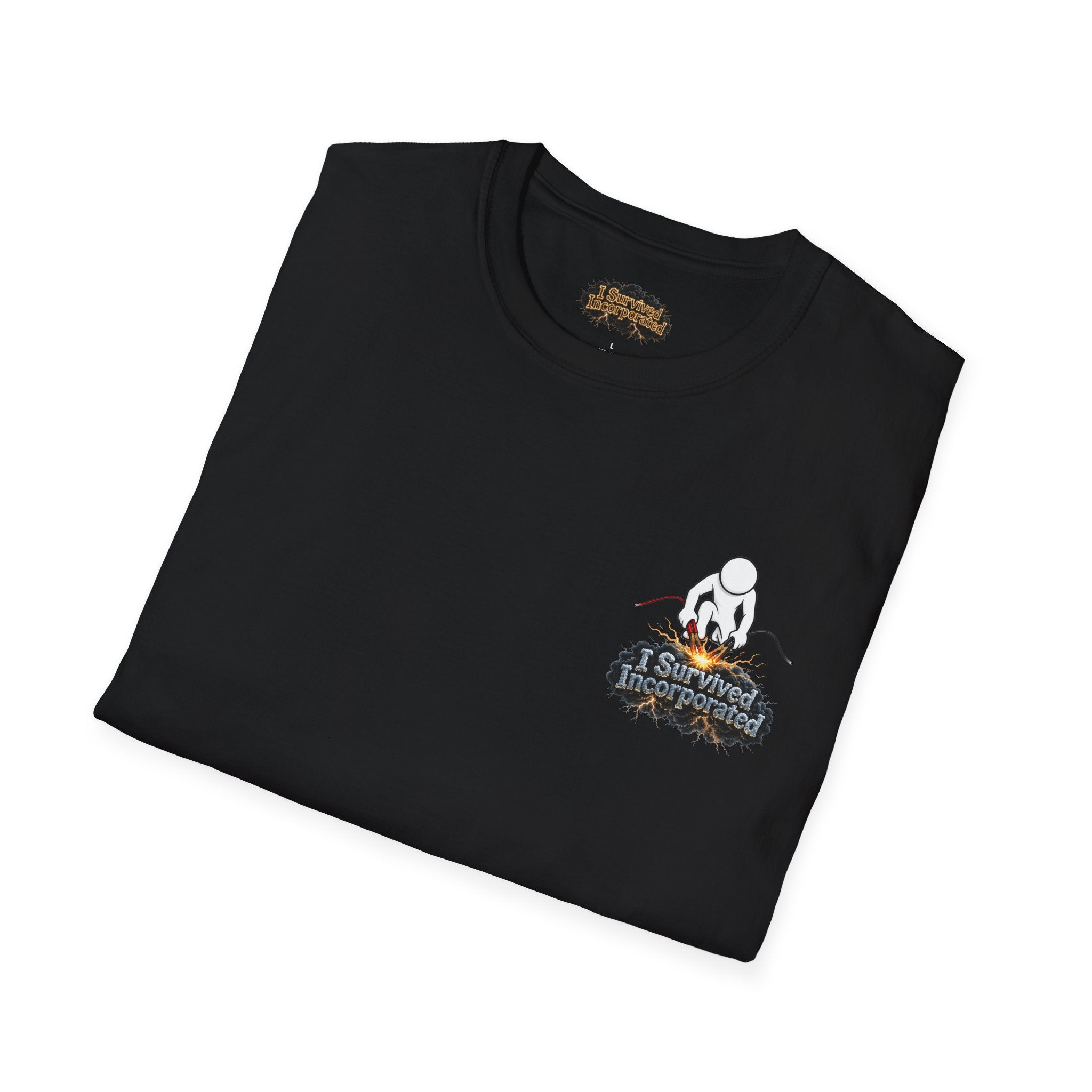 I Survived 2020 — "Please Stand By" Test Pattern Tee Summer Premier Unisex Softstyle T-Shirt