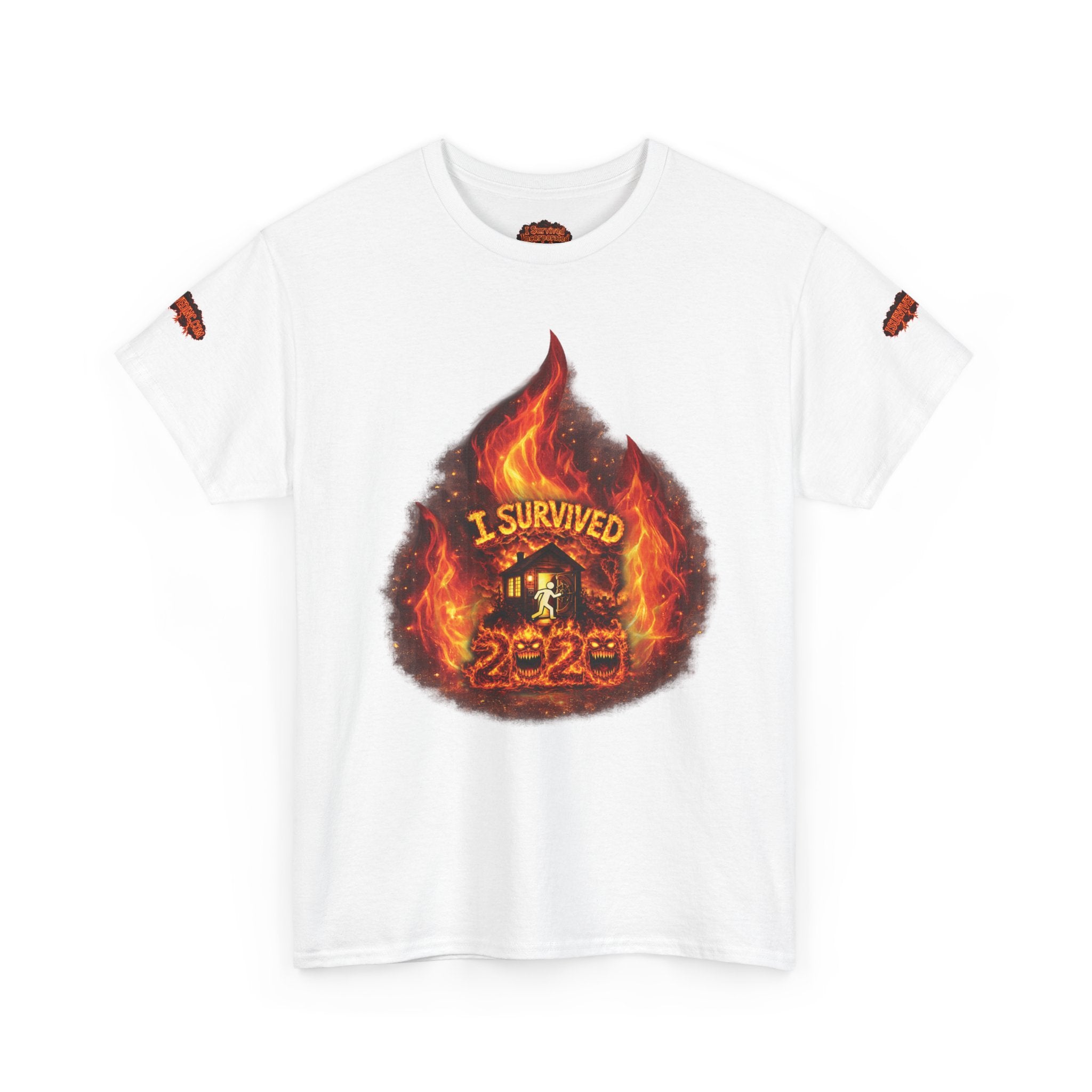 I Survived 2020 — Director's Cut S2:E3 "The California Wildfires" | Wildfire Edition Memorial Unisex Heavy Cotton Tee (SPECIAL EDITION)