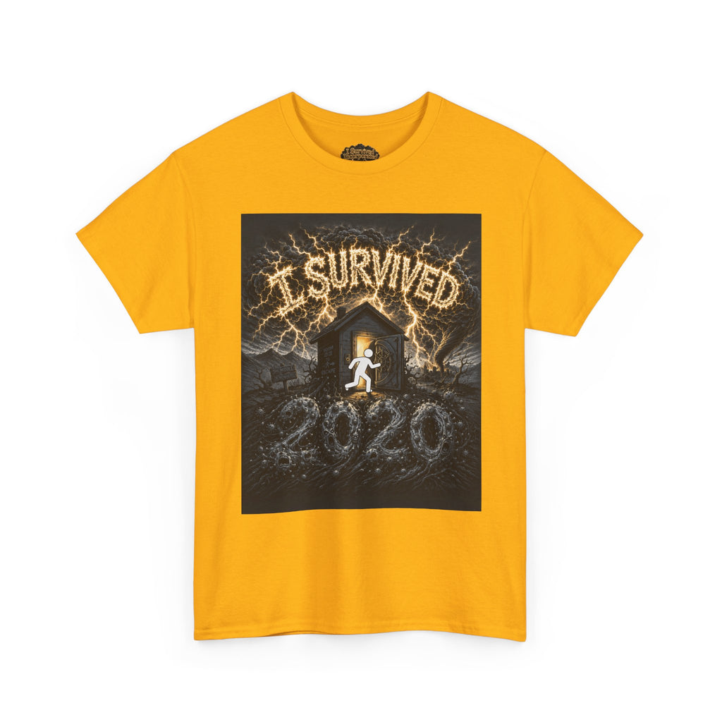 I Survived 2020 — Original Design Teaser Tee | Season 1 Premiere Drop Unisex Heavy Cotton Tee