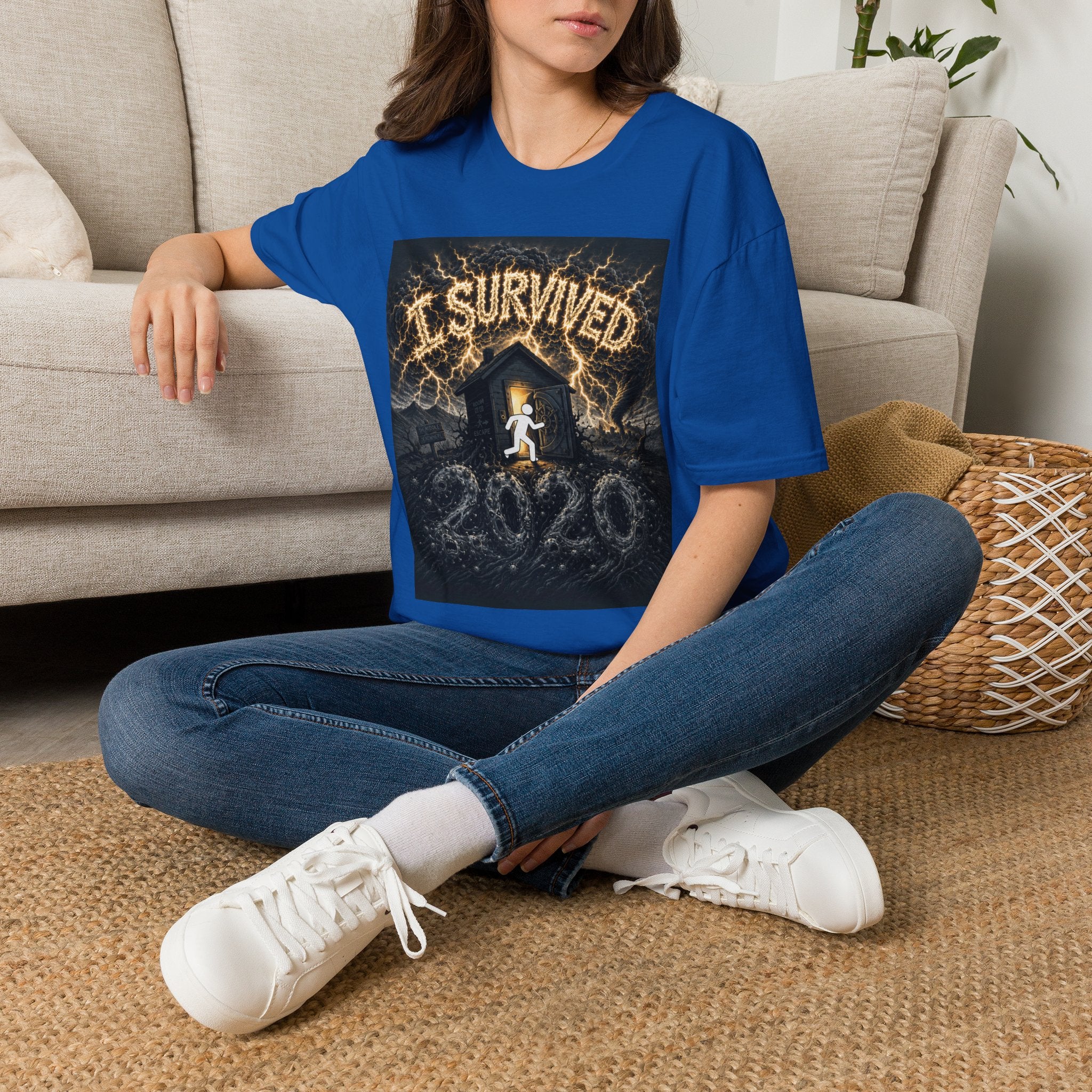 I Survived 2020 — Original PILOT Design Unisex Softstyle T-Shirt