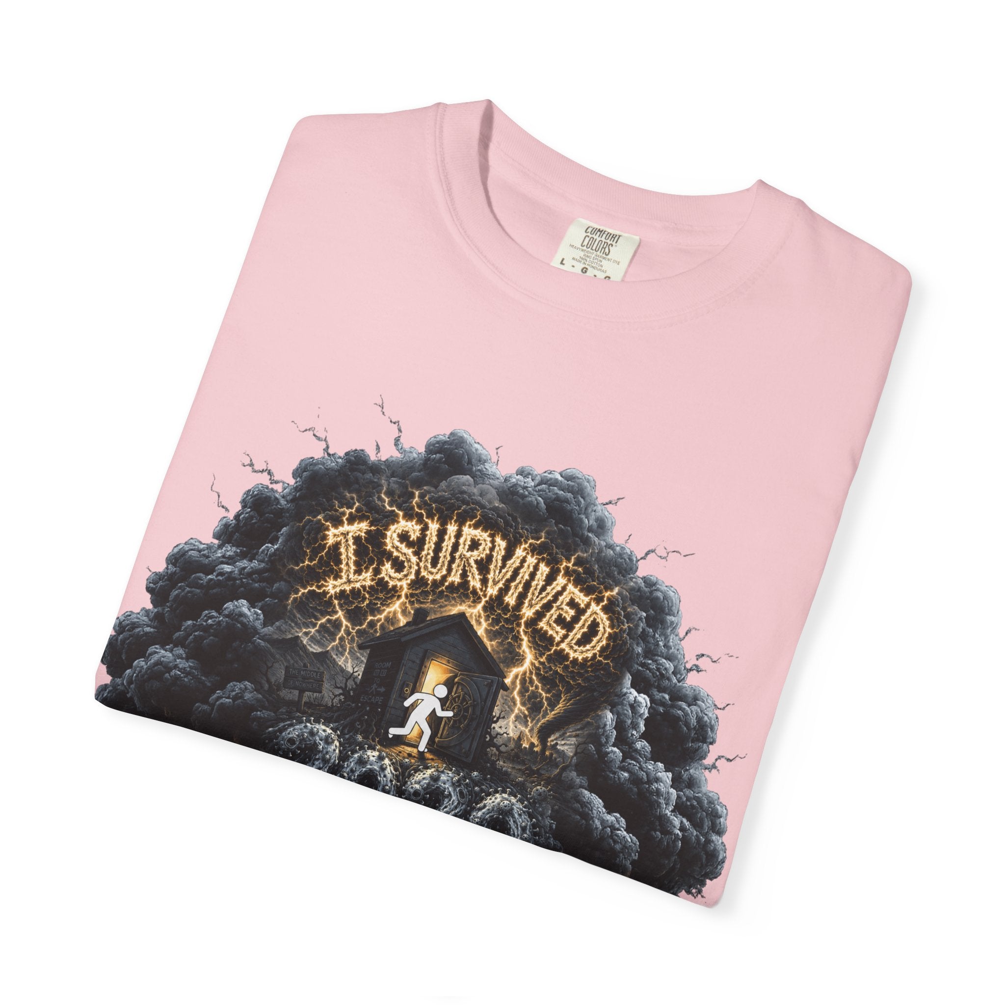 I Survived 2020 — Director's Cut Original Design Teaser Tee | Season 1 Premiere Drop Unisex Garment-Dyed T-shirt