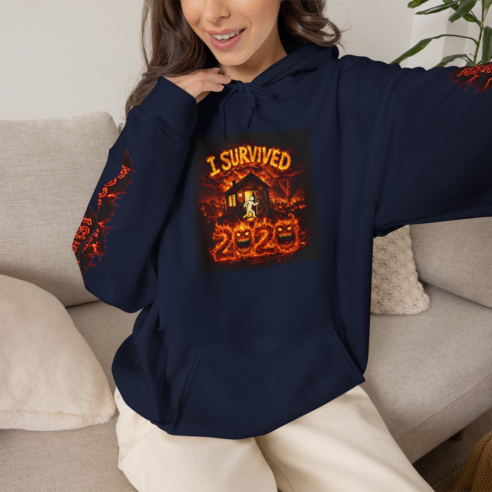 I Survived 2020 — WILDFIRES S2:E2: "The Bobcat Fire" Memorial Hoodie