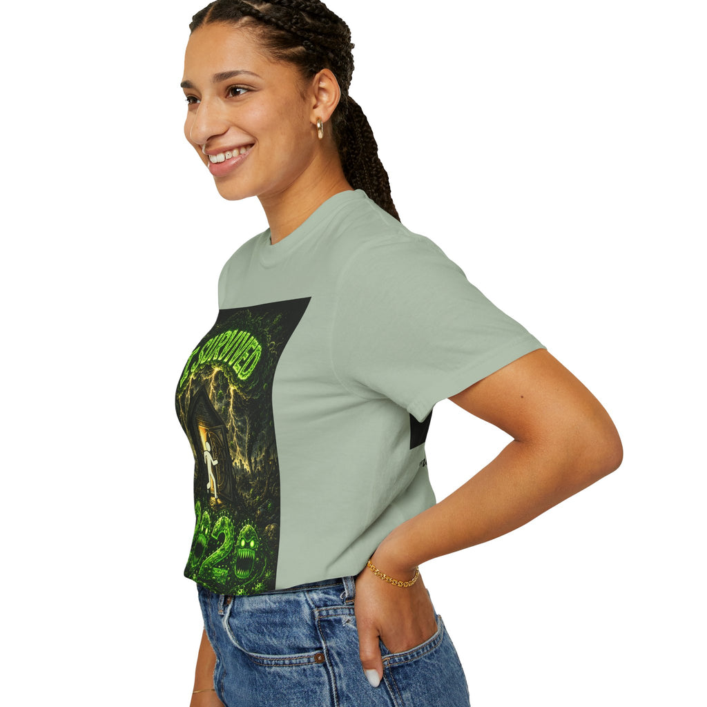 I Survived 2020 — S1:E3 "The Jab!" | Pandemic Edition Unisex Garment-Dyed T-shirt