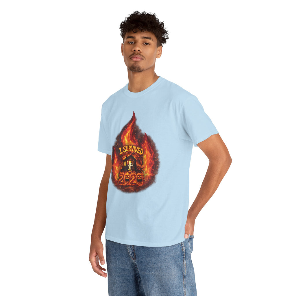 I Survived 2020 — Director's Cut S2:E2 "The Bobcat Fire" | Wildfire Edition Memorial Unisex Heavy Cotton Tee