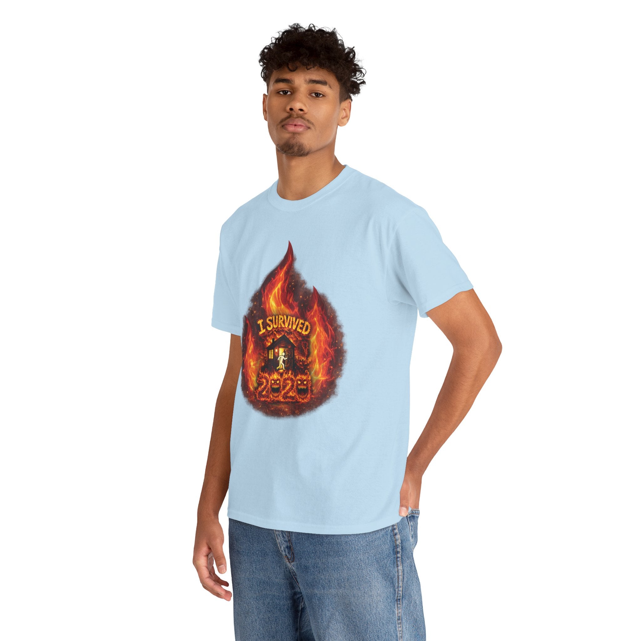I Survived 2020 — Director's Cut S2:E2 "The Bobcat Fire" | Wildfire Edition Memorial Unisex Heavy Cotton Tee