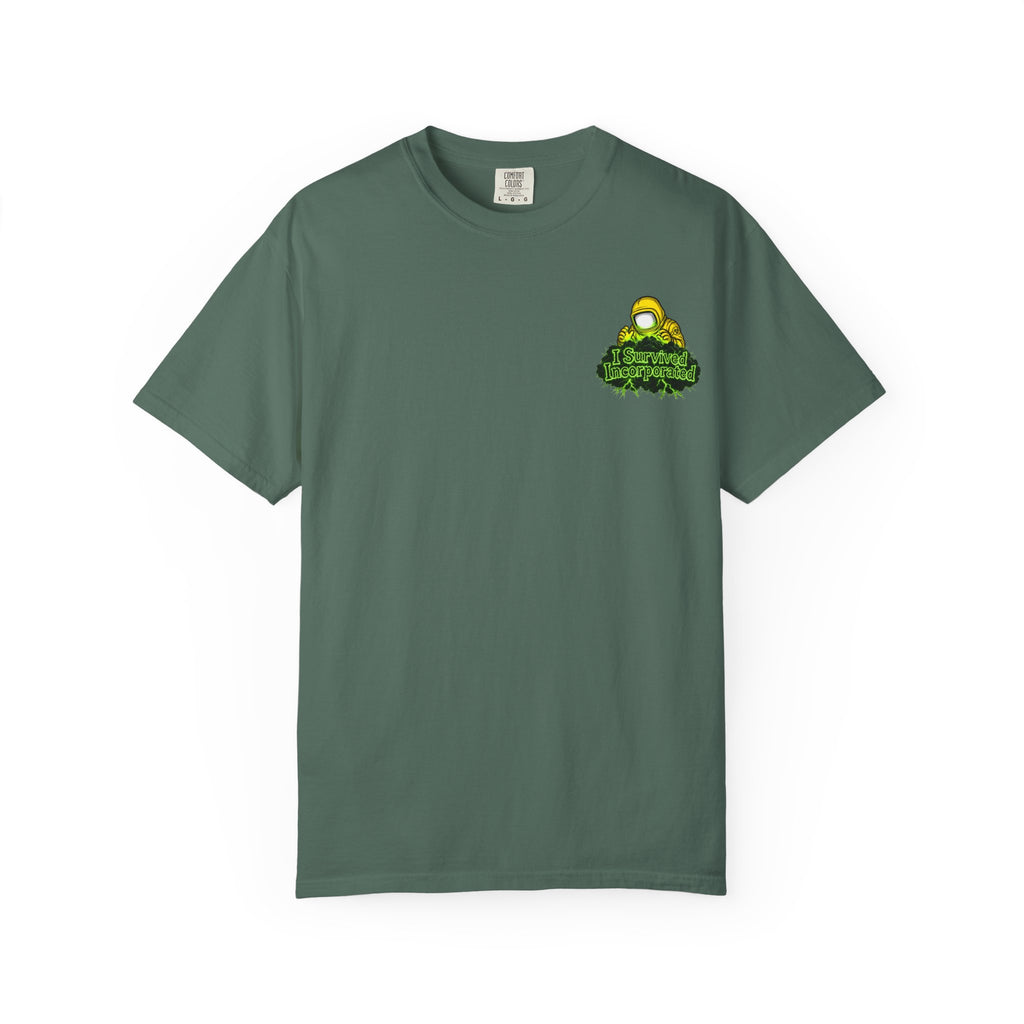 I Survived 2020 — "Please Stand By" Test Pattern Toxic Signal Tee Summer Premiere Unisex Garment-Dyed T-shirt