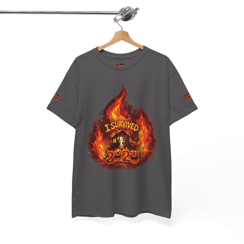 I Survived 2020 — Director's Cut S2:E1 "Berry Creek" | Wildfire Edition Memorial Unisex Heavy Cotton Tee (SPECIAL EDITION)