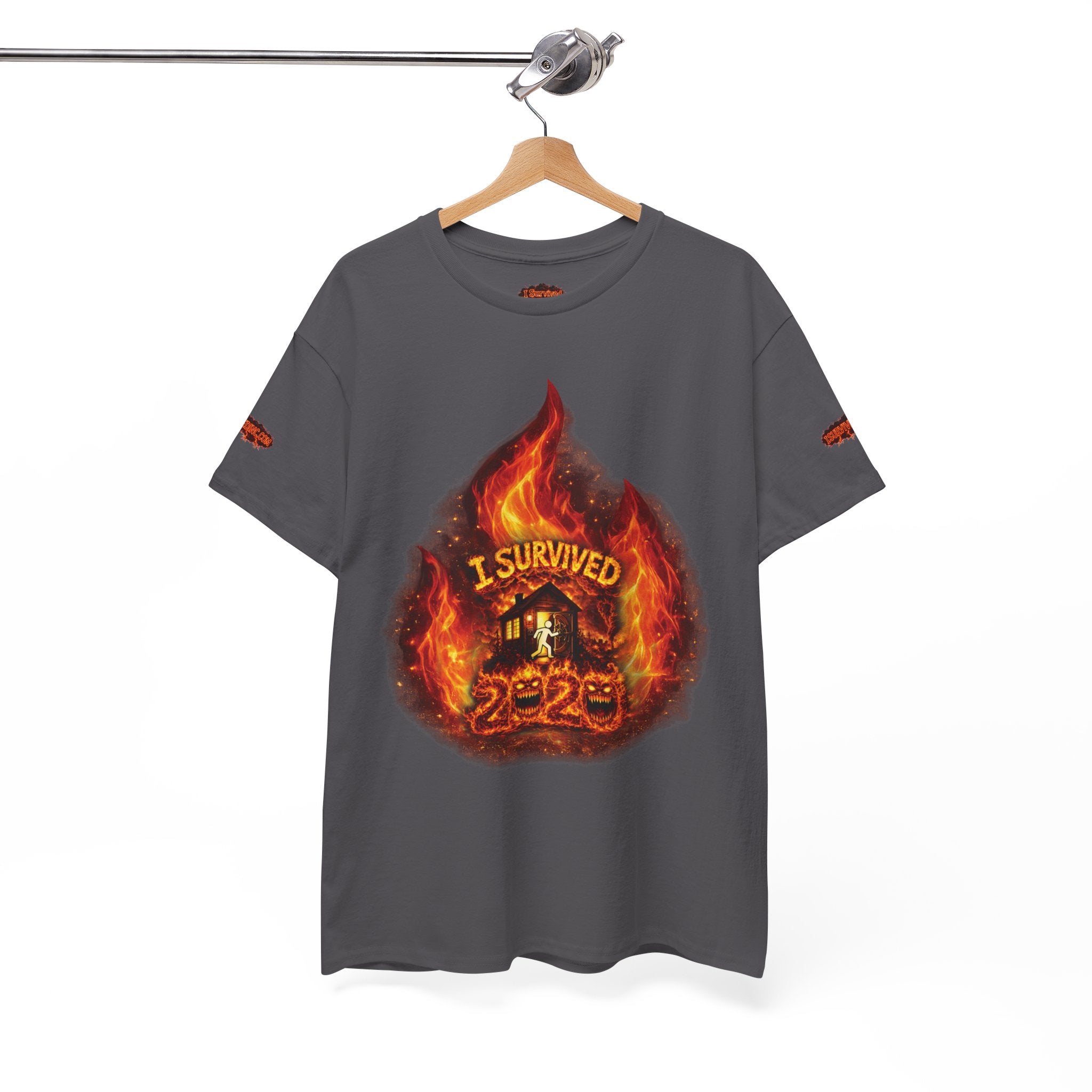 I Survived 2020 — Director's Cut S2:E1 "Berry Creek" | Wildfire Edition Memorial Unisex Heavy Cotton Tee (SPECIAL EDITION)