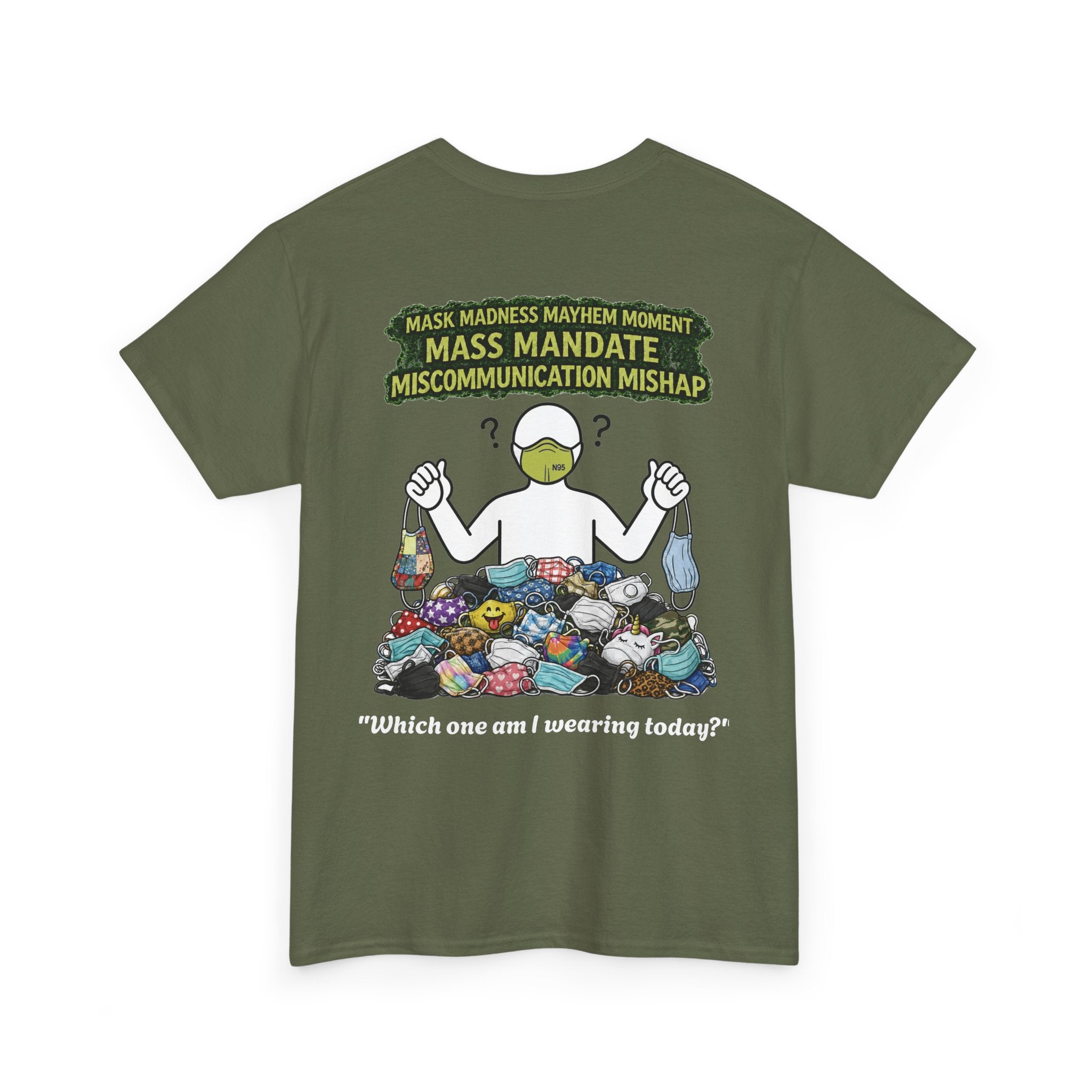 I Survived 2020 — Director's Cut S1:E4 "Mask Madness Mayhem Moment" | Pandemic Edition Unisex Heavy Cotton Tee