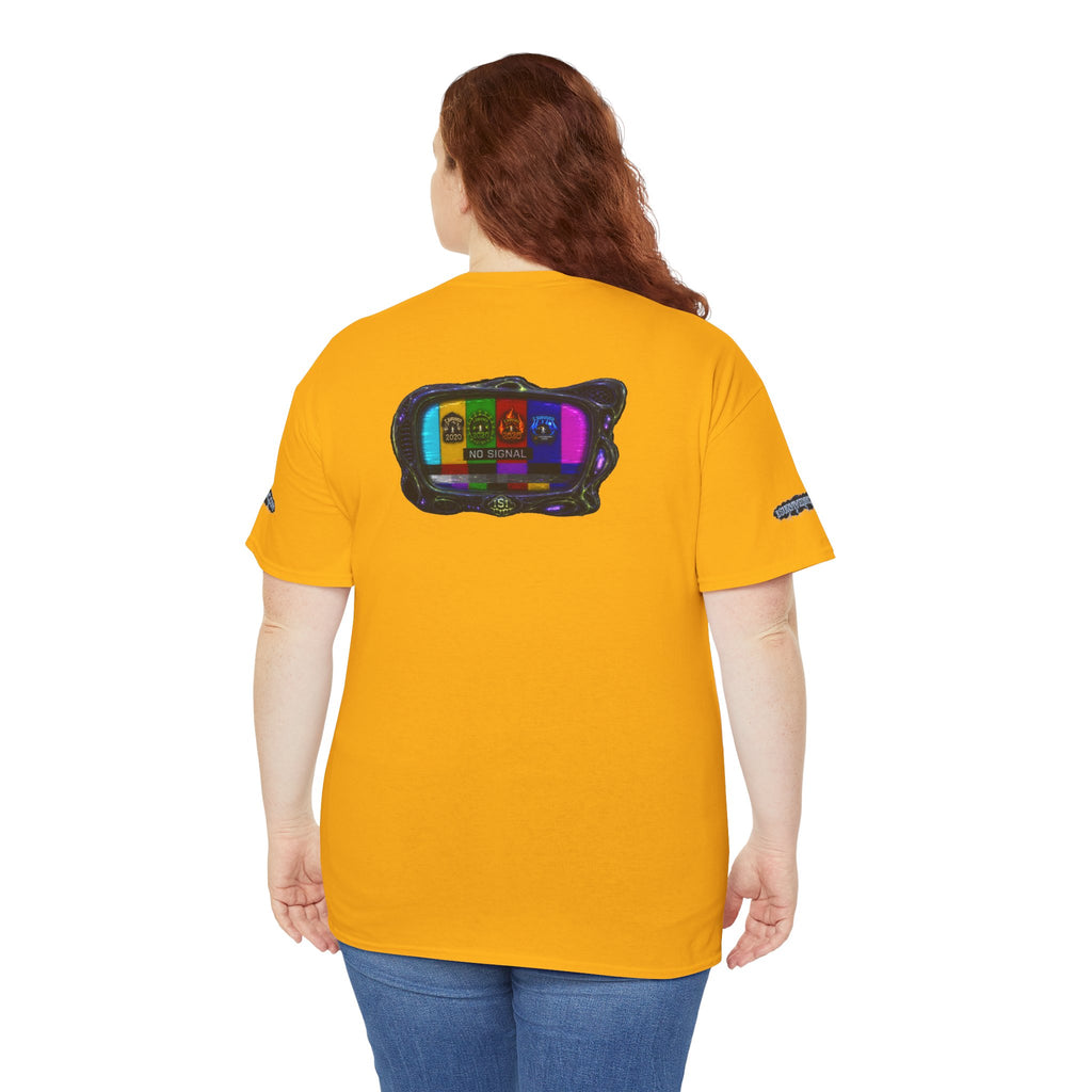 I Survived 2020 — "No Signal" Test Pattern Tee Alien Broadcast Finale Special Edition Summer Premiere Unisex Heavy Cotton Tee