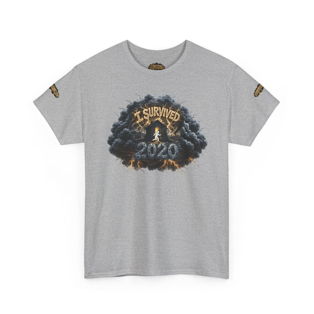 I Survived 2020 — Director's Cut Original Design Teaser Tee | Season 1 Premiere Drop Unisex Heavy Cotton Tee (SPECIAL EDITION)
