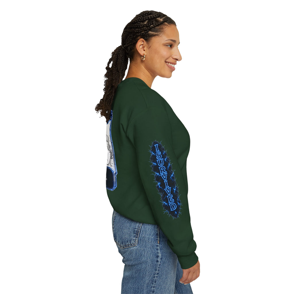 I Survived 2020 — LOCKDOWN S3:E2: Director's Cut Special Edition "Dating Under Lockdown" Unisex Heavy Blend™ Crewneck Sweatshirt