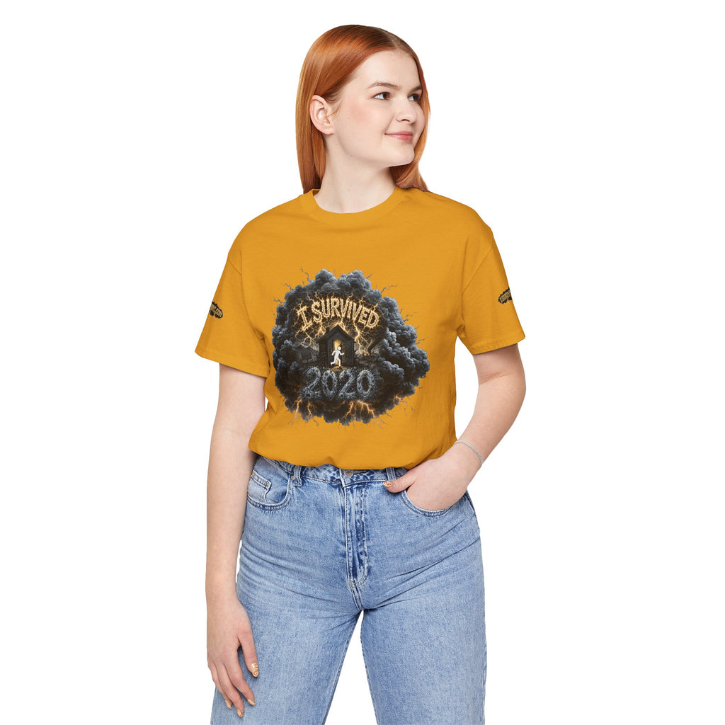 I Survived 2020 — Director's Cut Original Design Teaser Tee | Season 1 Premiere Drop Unisex Jersey Short Sleeve Tee
