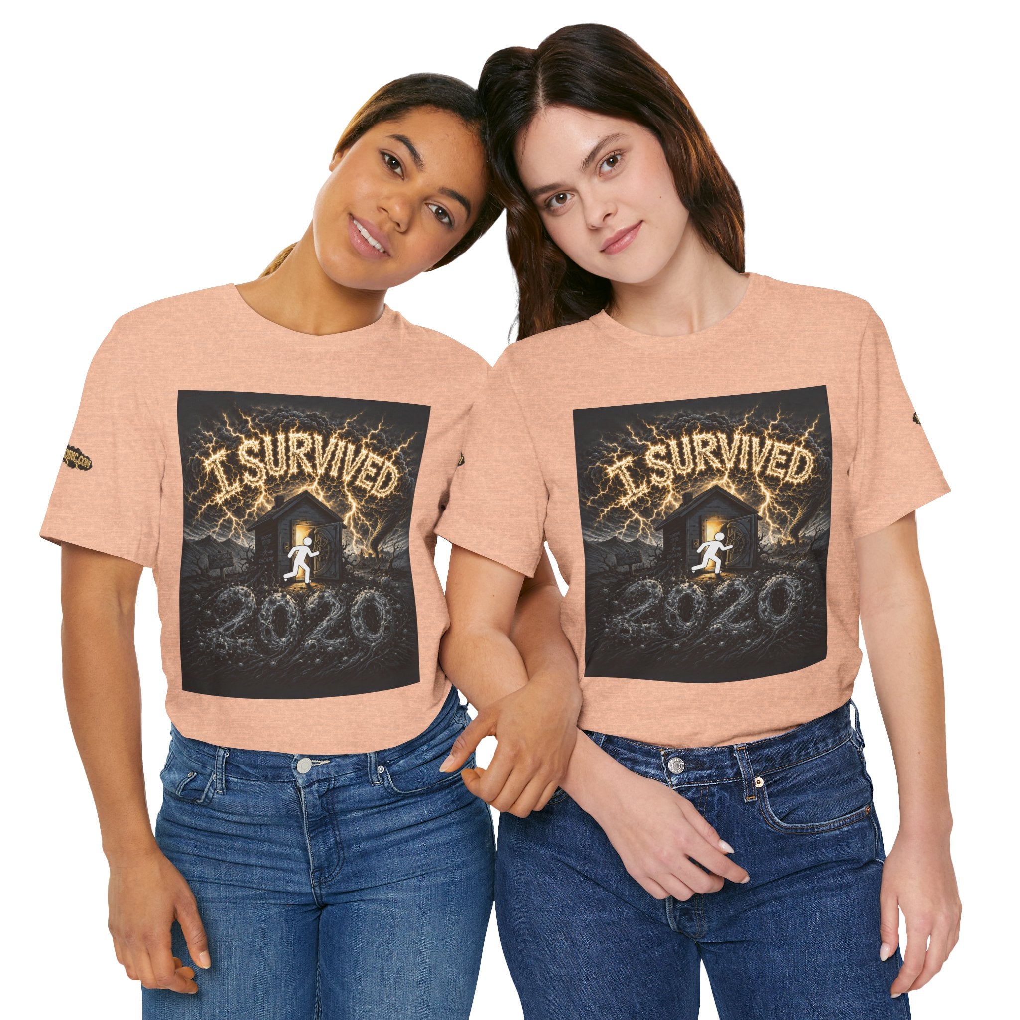 I Survived 2020 — Original Design Teaser Tee | Season 1 Premiere Drop Unisex Jersey Short Sleeve Tee