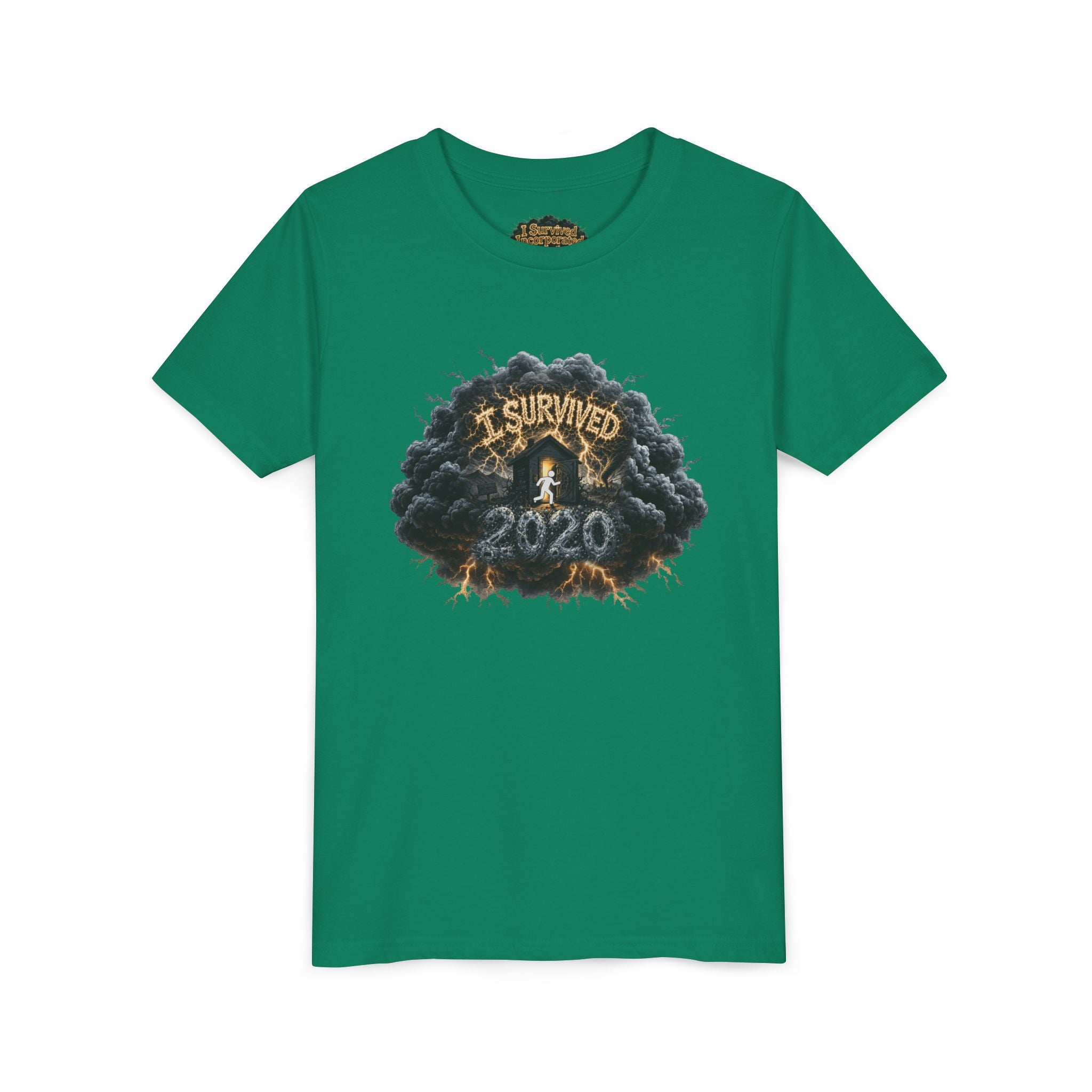 I Survived 2020 — Director's Cut Original Design Teaser Tee | Season 1 Premiere Drop Youth Short Sleeve Tee