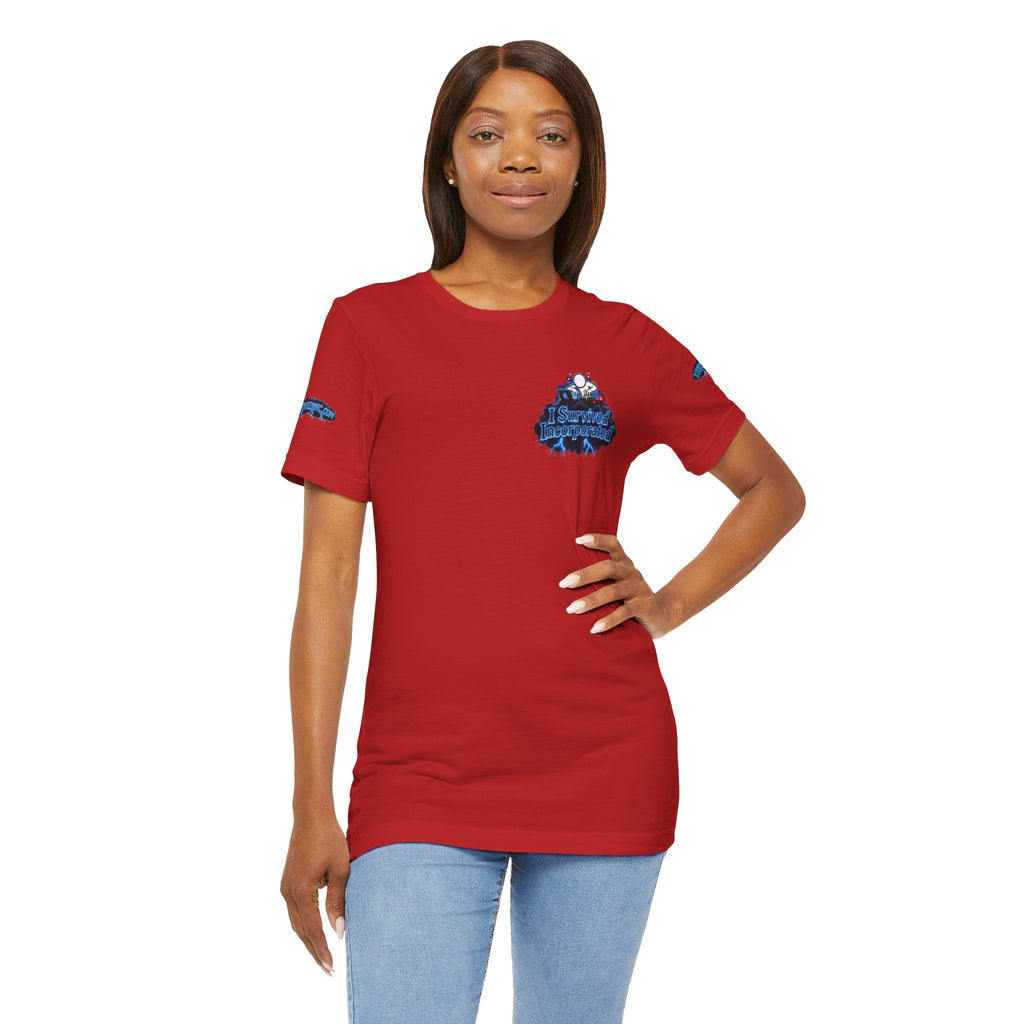 I Survived 2020 — "Please Stand By" Test Pattern Tee Lockdown Special Edition Summer Exclusive Unisex Jersey Short Sleeve Tee