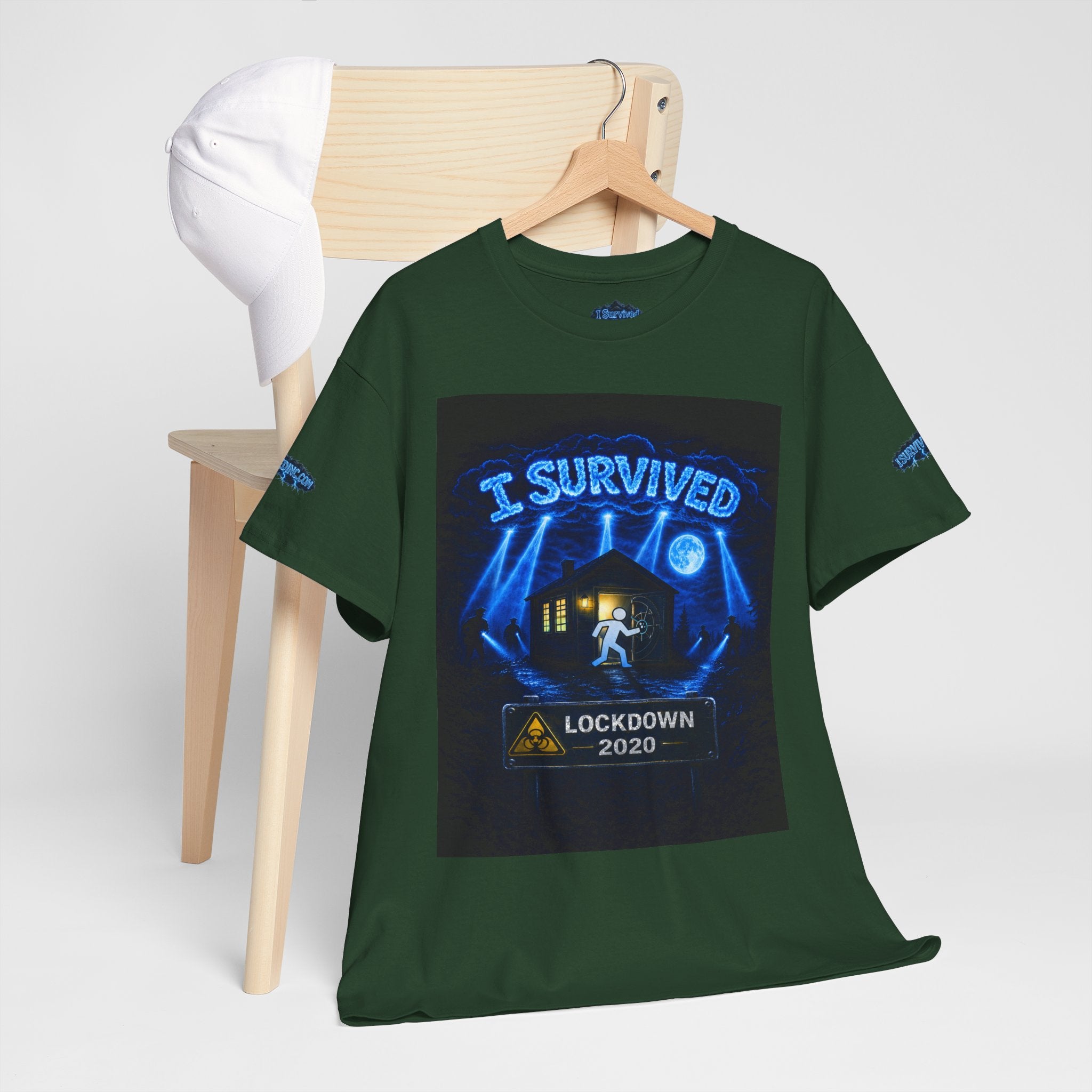 I Survived 2020 — S3:E3 "Remote Schooling" | Lockdown Edition Documentary Unisex Heavy Cotton Tee (SPECIAL EDITION)