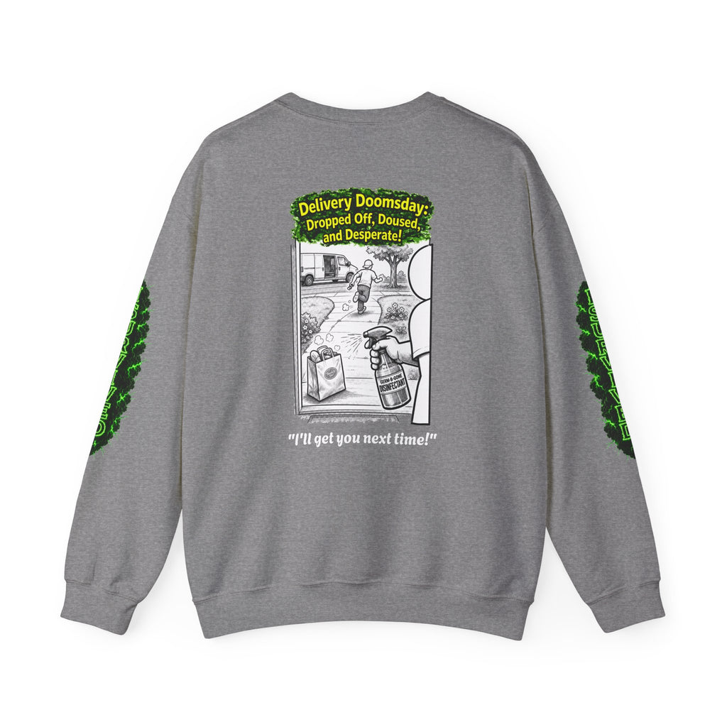 I Survived 2020 — PANDEMIC S1:E5: Director's Cut "Delivery Doomsday" Unisex Heavy Blend™ Crewneck Sweatshirt