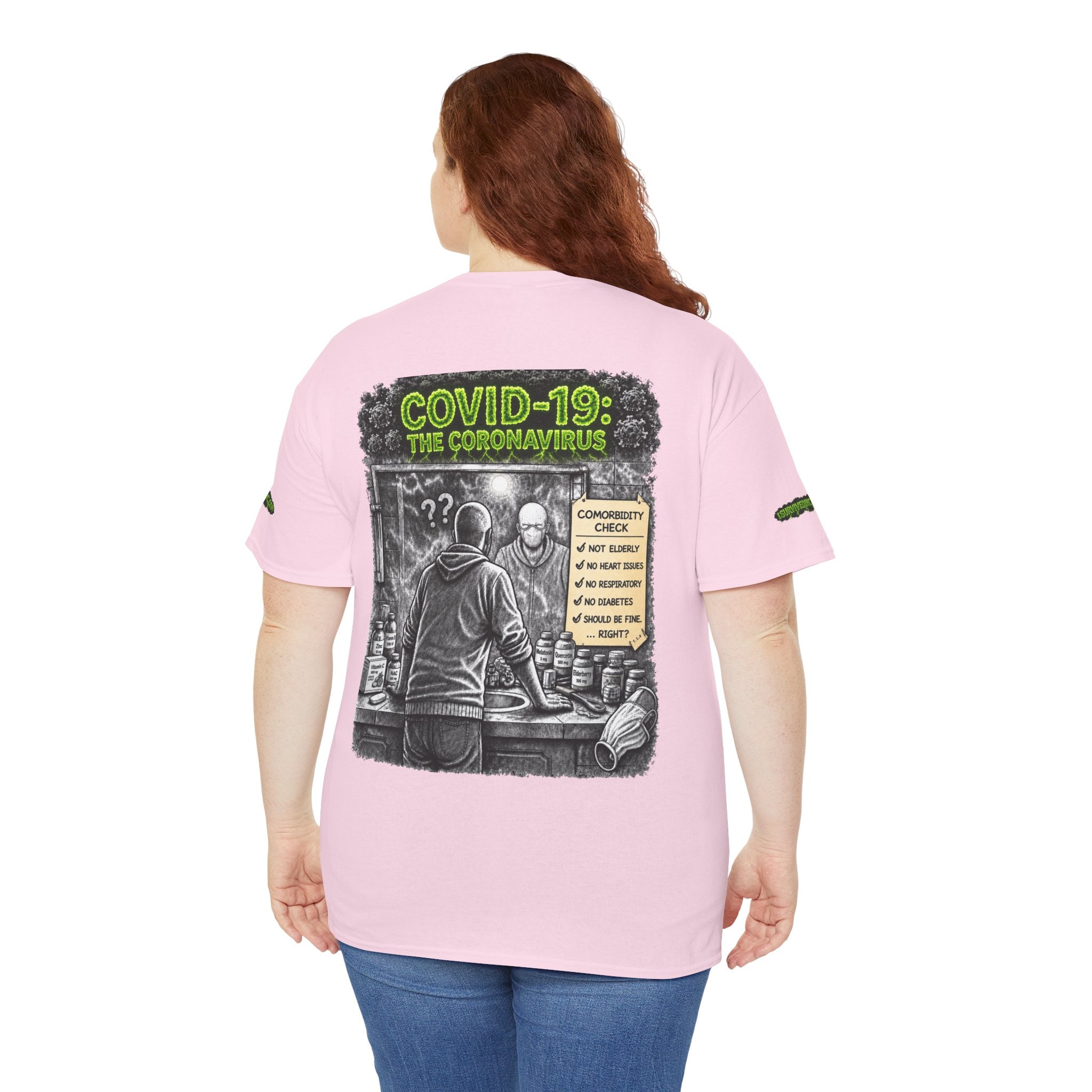 I Survived 2020 — S1:E1 "COVID-19: The Coronavirus" | Pandemic Edition Unisex Heavy Cotton Tee (SPECIAL EDITION)