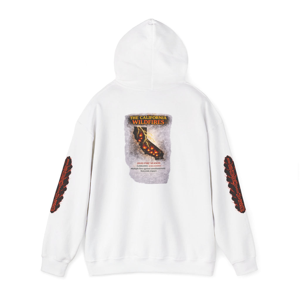 I Survived 2020 — Director's Cut S2:E3 "The California Wildfires" | Wildfire Edition Memorial Hoodie Sweatshirt