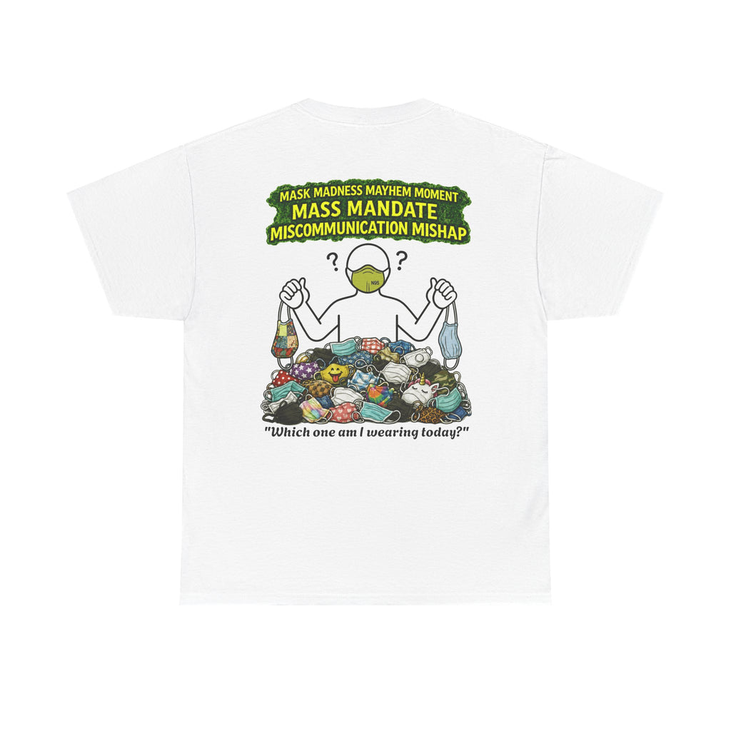 Sobreviví al 2020 — T1:E4 "Caos en Mascarillas: Un Momento de Locura" | Camiseta Unisex de Algodón Grueso Edición Pandemia (EDICIÓN ESPECIAL)