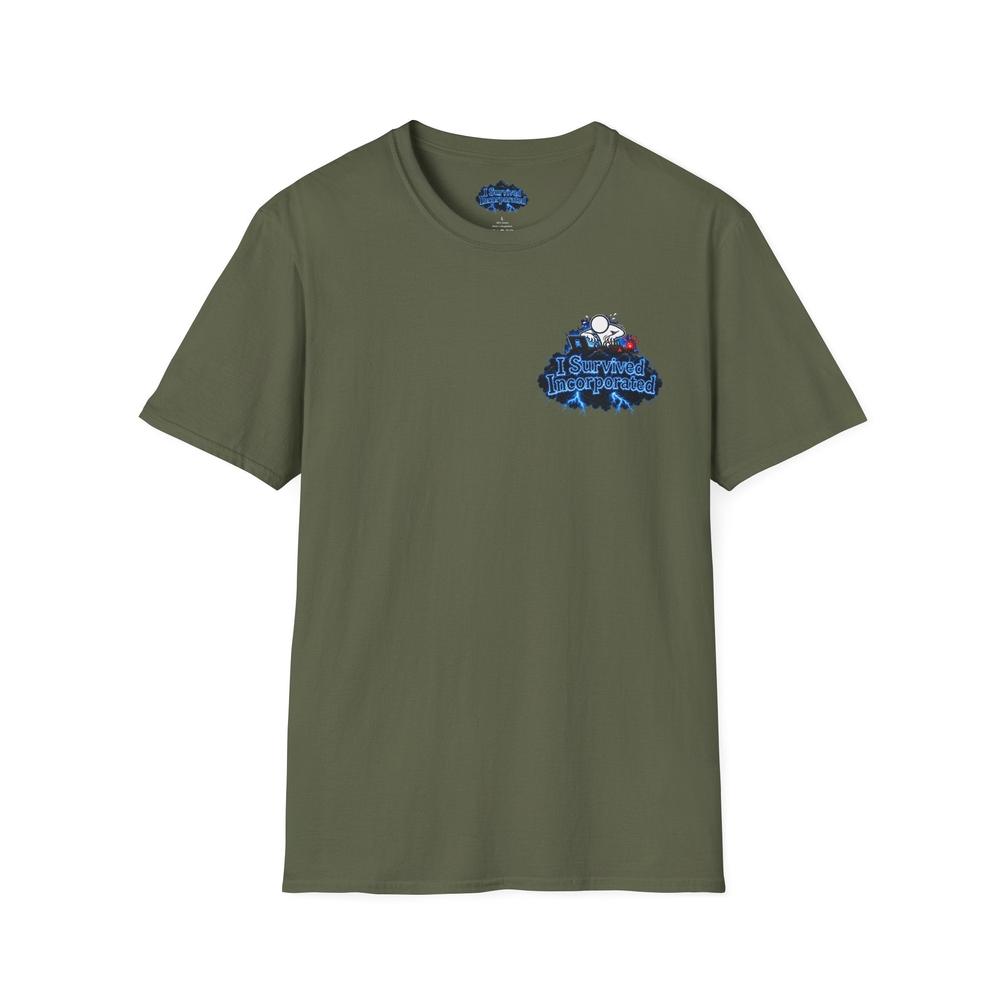 I Survived 2020 — "Please Stand By" Test Pattern Tee Lockdown Edition Summer Exclusive Unisex Softstyle T-Shirt