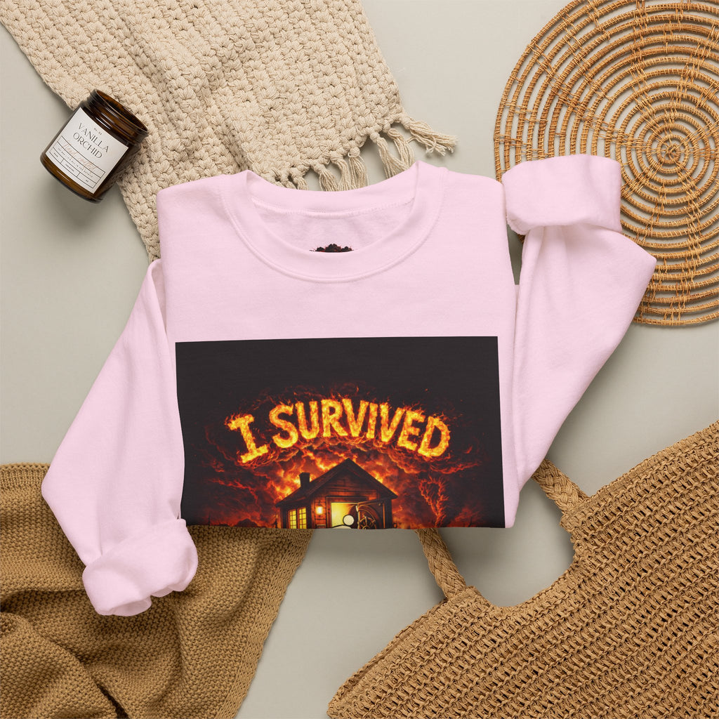 I Survived 2020 — WILDFIRES S2:E1: "Berry Creek" Memorial Unisex Heavy Blend™ Crewneck Sweatshirt