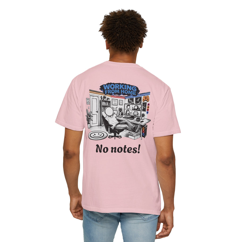 I Survived 2020 — LOCKDOWN S3:E4: "Working From Home" Unisex Garment-Dyed T-shirt
