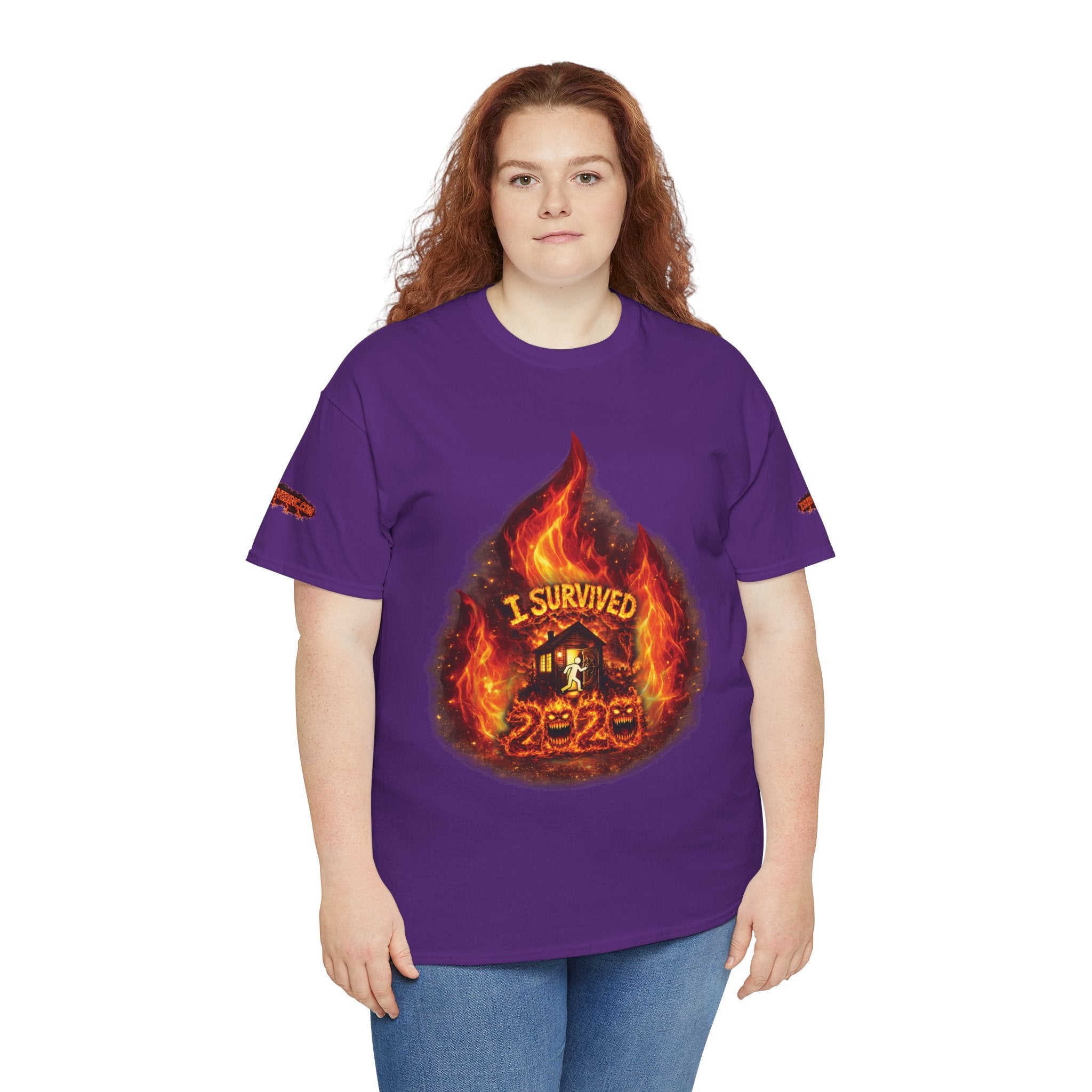 I Survived 2020 — Director's Cut S2:E2 "The Bobcat Fire" | Wildfire Edition Memorial Unisex Heavy Cotton Tee (SPECIAL EDITION)