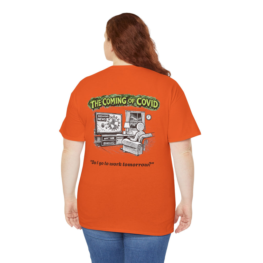 I Survived 2020 — Director's Cut S1:E2 "The Coming of COVID" | Pandemic Edition Unisex Heavy Cotton Tee