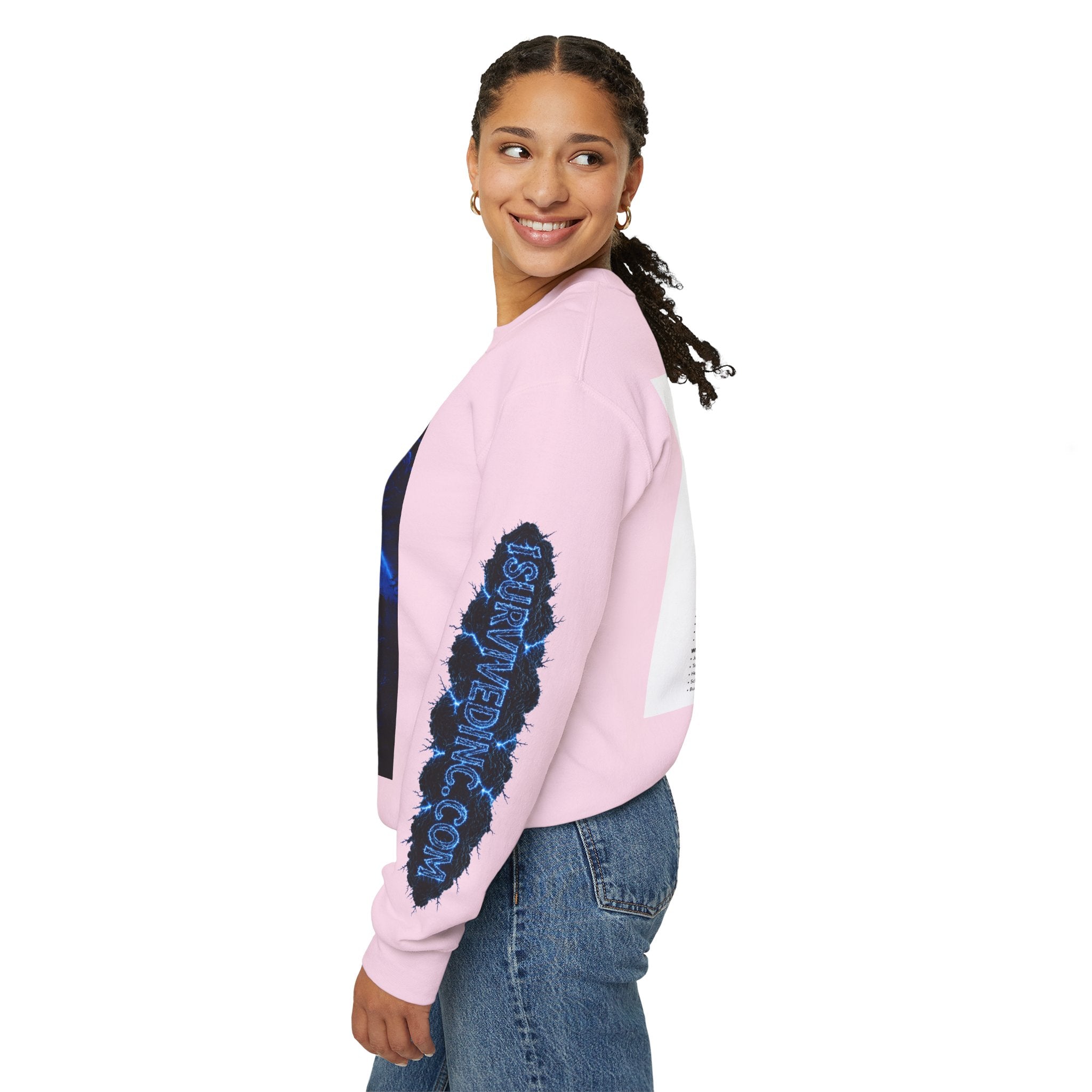 I Survived 2020 — S3:E3 "Remote Schooling" | Lockdown Edition Documentary Unisex Heavy Blend™ Crewneck Sweatshirt