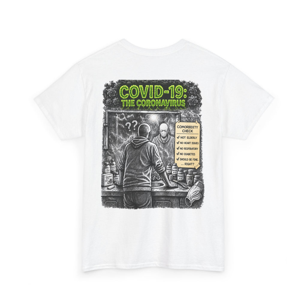 I Survived 2020 — S1:E1 "COVID-19: The Coronavirus" | Pandemic Edition Unisex Heavy Cotton Tee