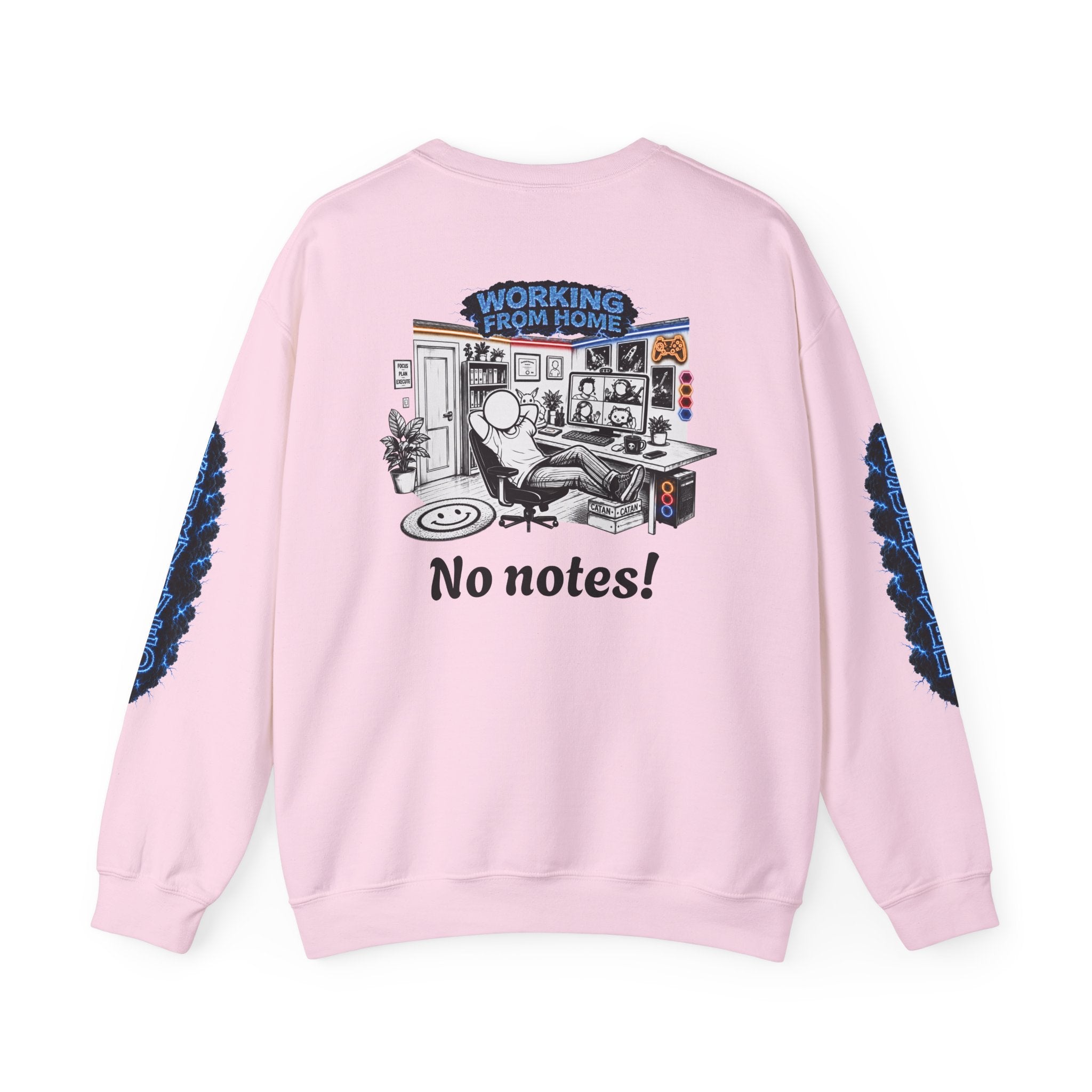 I Survived 2020 — Director's Cut S3:E4 "Working From Home" | Mid-Season Finale Pt. 1 | Lockdown Edition Documentary Unisex Heavy Blend™ Crewneck Sweatshirt