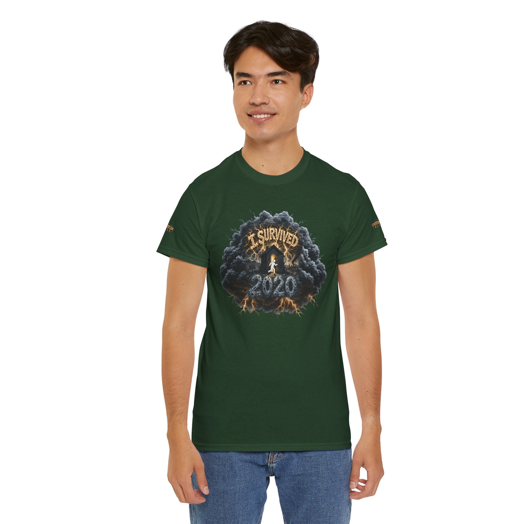 I Survived 2020 — Director's Cut Original Design Teaser Tee | Season 1 Premiere Drop Unisex Heavy Cotton Tee (SPECIAL EDITION)