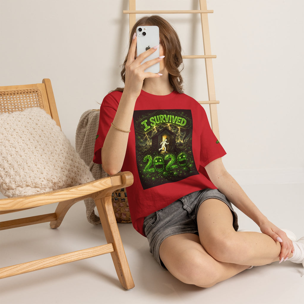 I Survived 2020 — S1:E4 "Mask Madness Mayhem Moment" | Pandemic Edition Unisex Heavy Cotton Tee (SPECIAL EDITION)