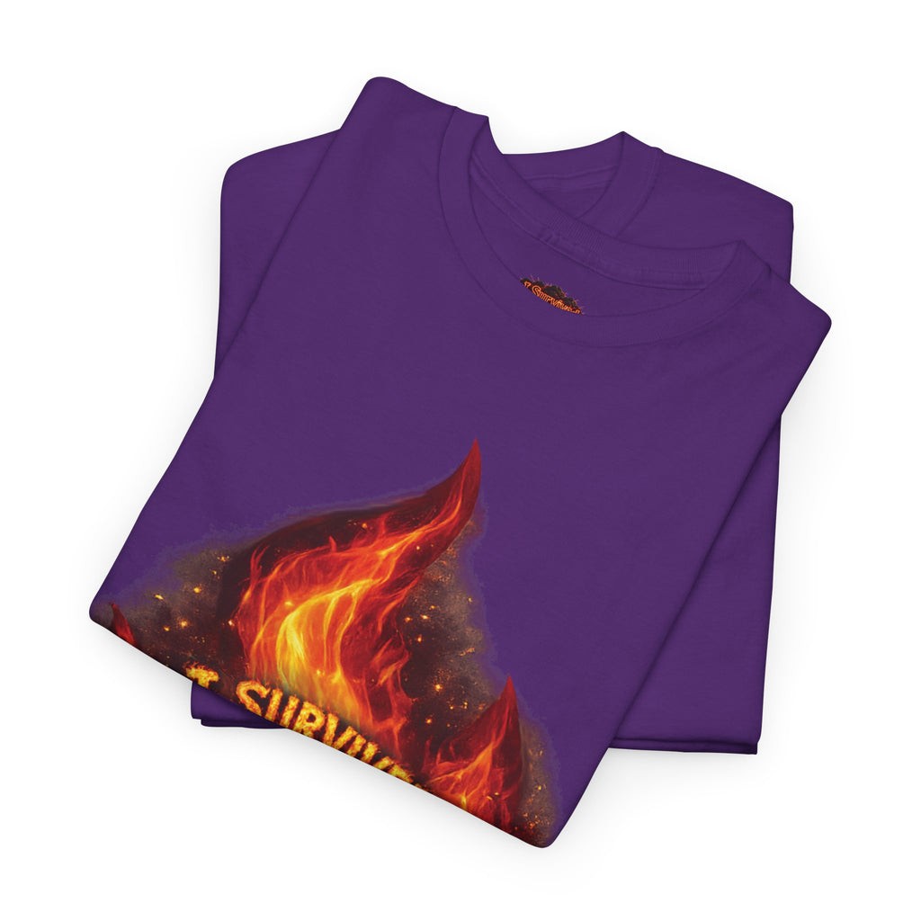 I Survived 2020 — Director's Cut S2:E4 "Western U.S. Wildfire Season" | Mid-Season Finale Pt. 1 | Wildfire Edition Memorial Unisex Heavy Cotton Tee (SPECIAL EDITION)