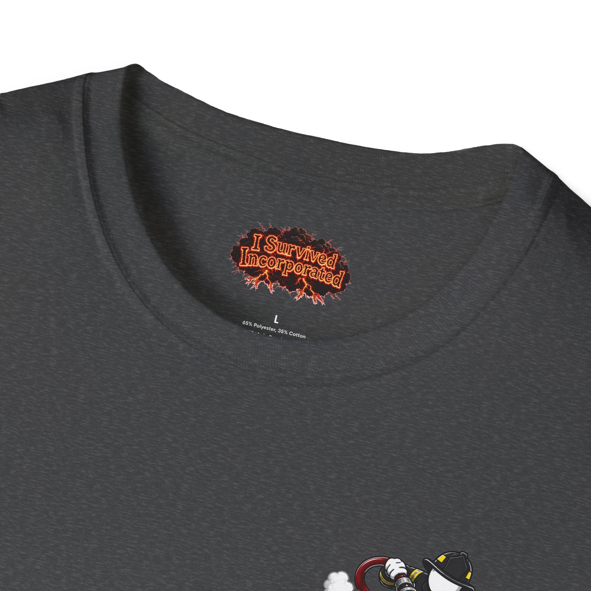 I Survived 2020 — "Please Stand By" Test Pattern Tee Wildfire Signal Edition Summer Premiere Unisex Softstyle T-Shirt