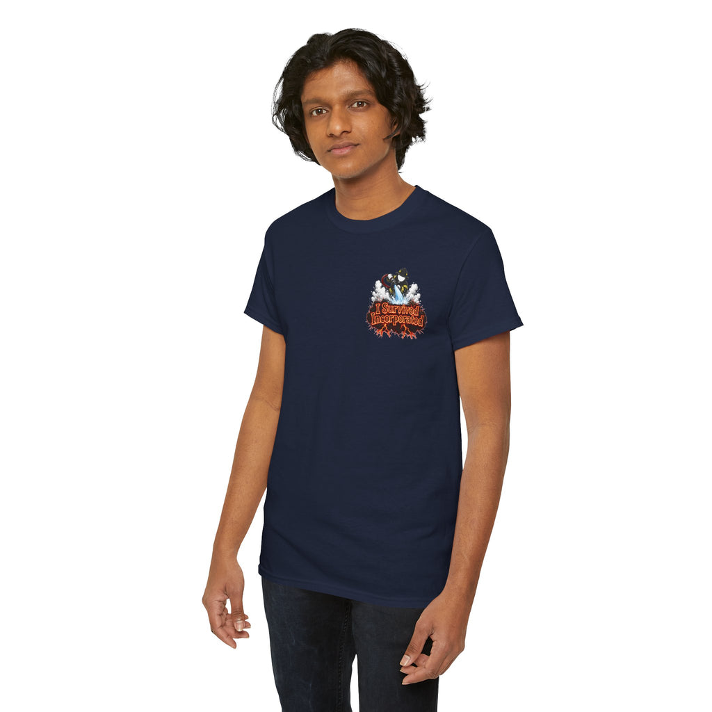 I Survived 2020 — "Please Stand By" Test Pattern Tee Wildfire Signal Edition Summer Premiere Unisex Heavy Cotton Tee