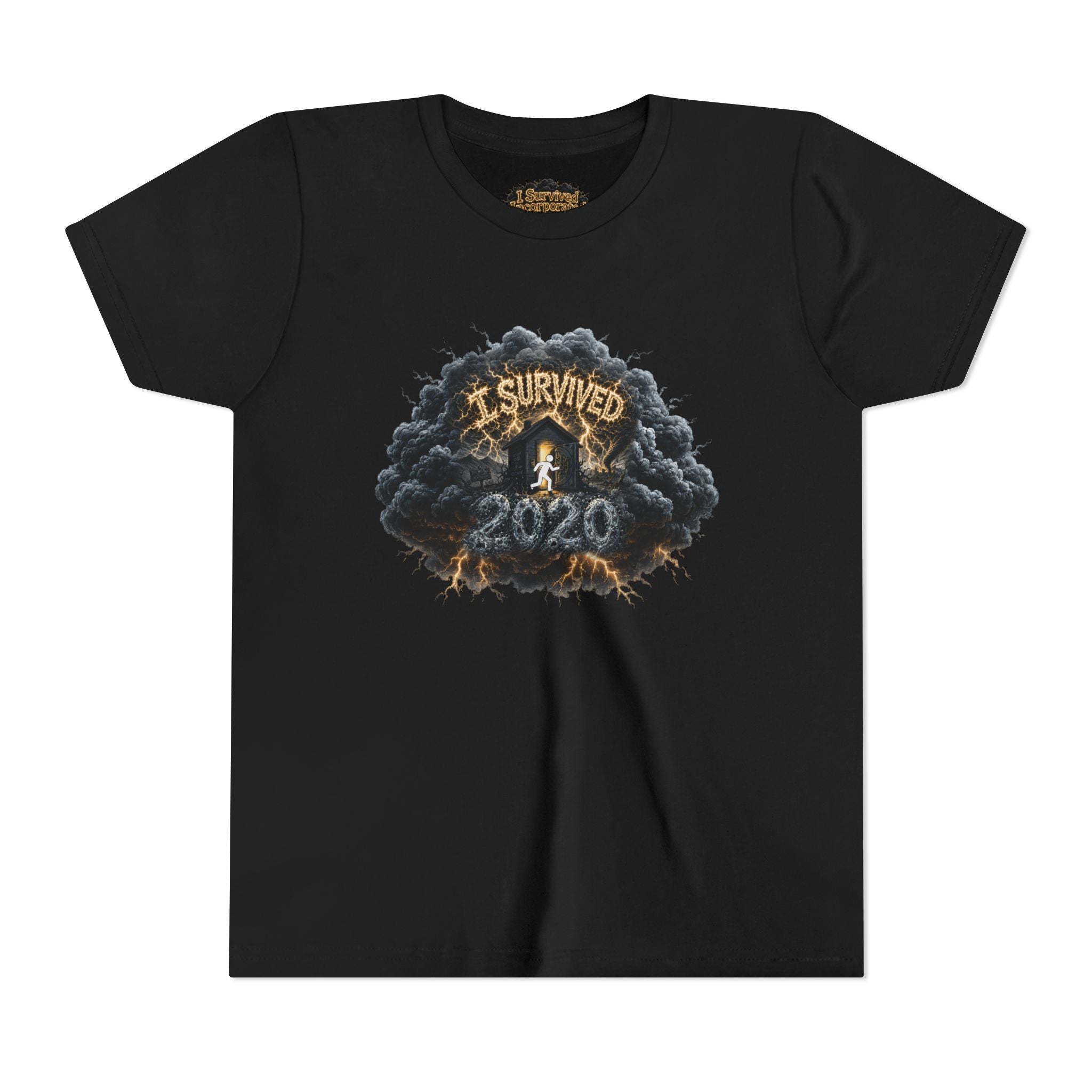 I Survived 2020 — Director's Cut Original Design Teaser Tee | Season 1 Premiere Drop Youth Short Sleeve Tee