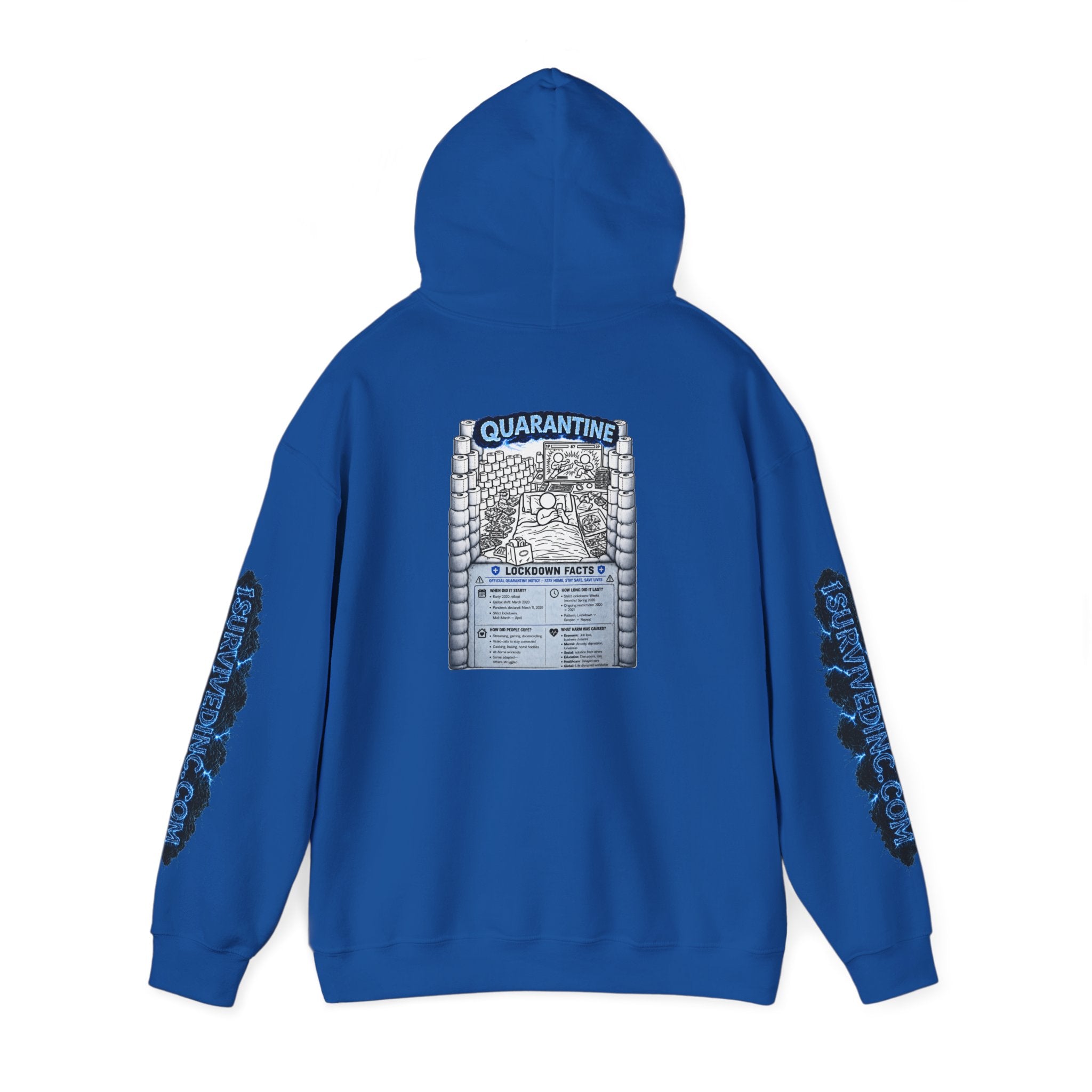 I Survived 2020 — LOCKDOWN S3:E1: "Quarantine" Hoodie