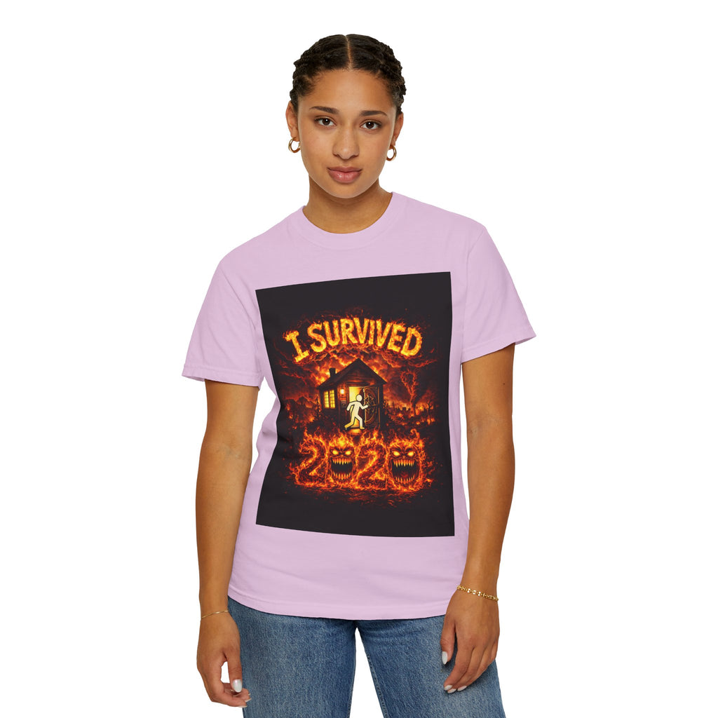 I Survived 2020 — S2:E3 "The California Wildfires" | Wildfire Edition Memorial Unisex Garment-Dyed T-shirt