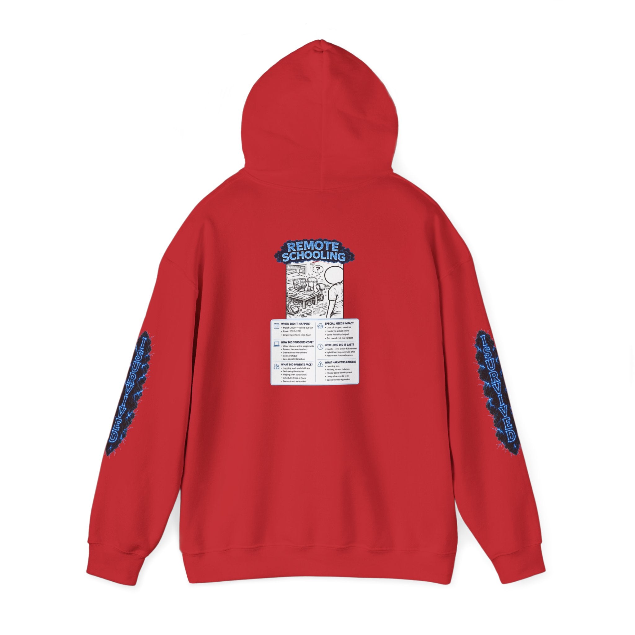 I Survived 2020 — LOCKDOWN S3:E3: Director's Cut "Remote Schooling" Hoodie