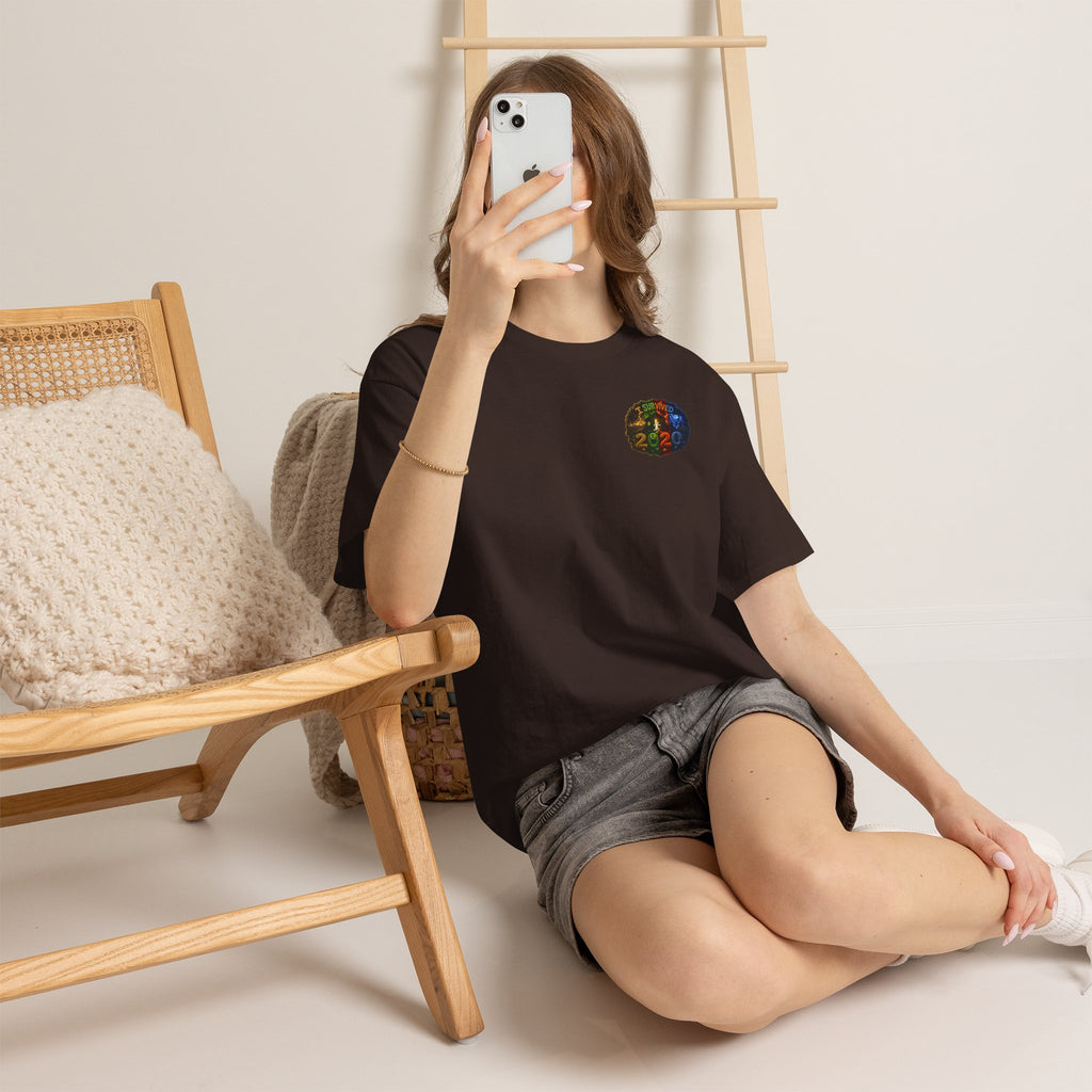 I Survived 2020 — "No Signal" Test Pattern Tee Alien Broadcast Finale Summer Premiere Unisex Heavy Cotton Tee