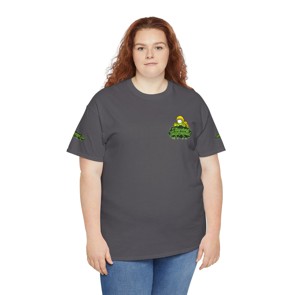 I Survived 2020 — "Please Stand By" Test Pattern Toxic Signal Tee Special Edition Summer Premiere Unisex Heavy Cotton Tee