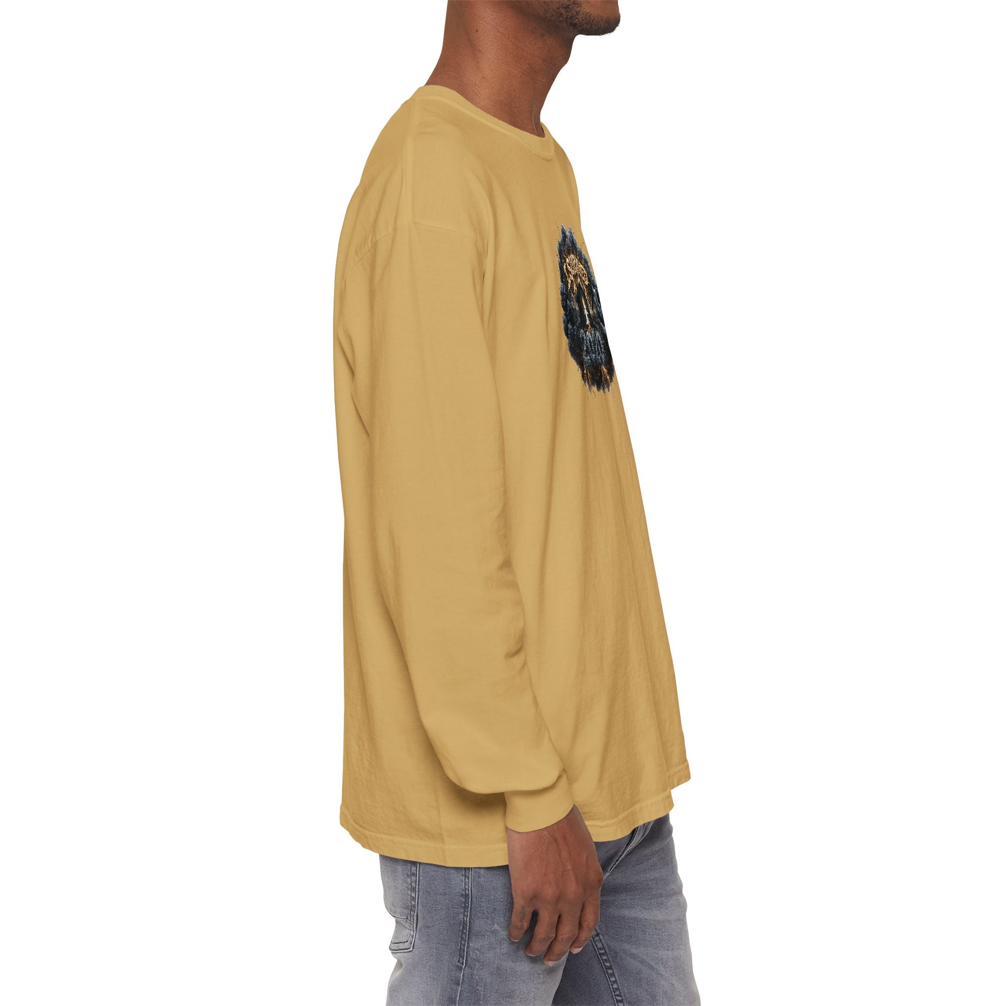 I Survived 2020 — Original PILOT Design: Director's Cut Unisex Garment-Dyed Long Sleeve T-Shirt