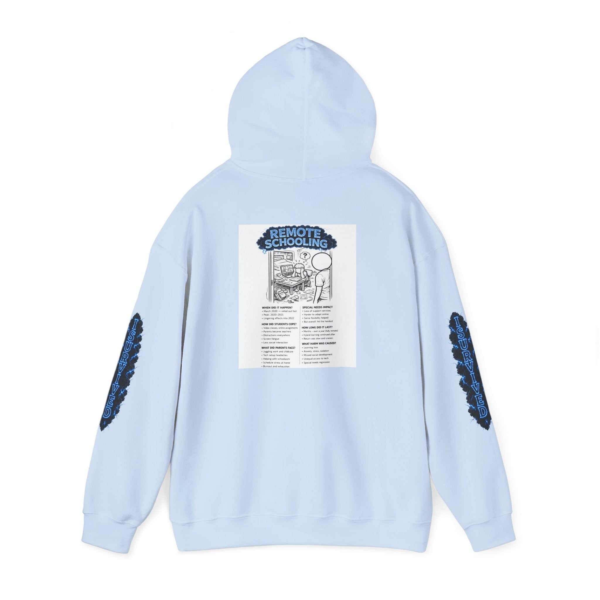 I Survived 2020 — Director's Cut S3:E3 "Remote Schooling" | Lockdown Edition Documentary Hoodie Sweatshirt