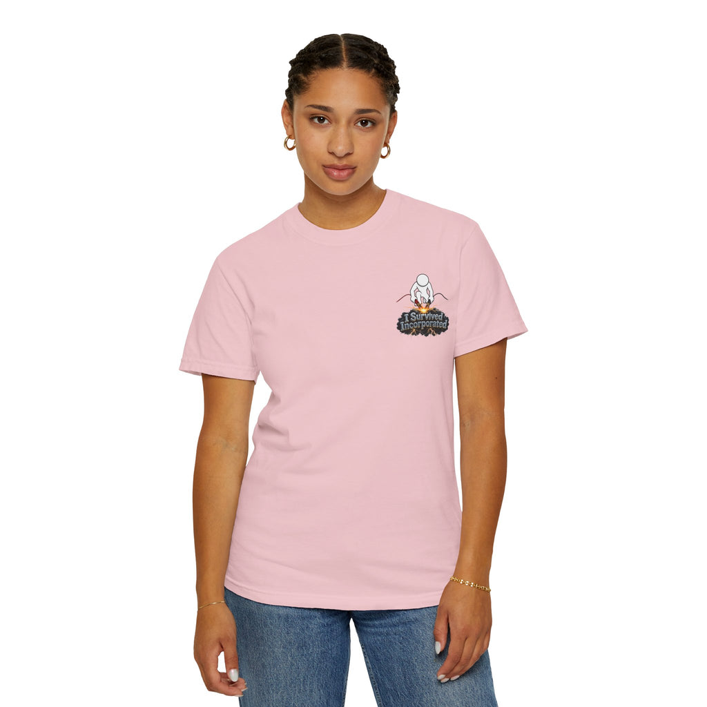 I Survived 2020 — "Please Stand By" Test Pattern Tee Summer Premier Unisex Garment-Dyed T-shirt