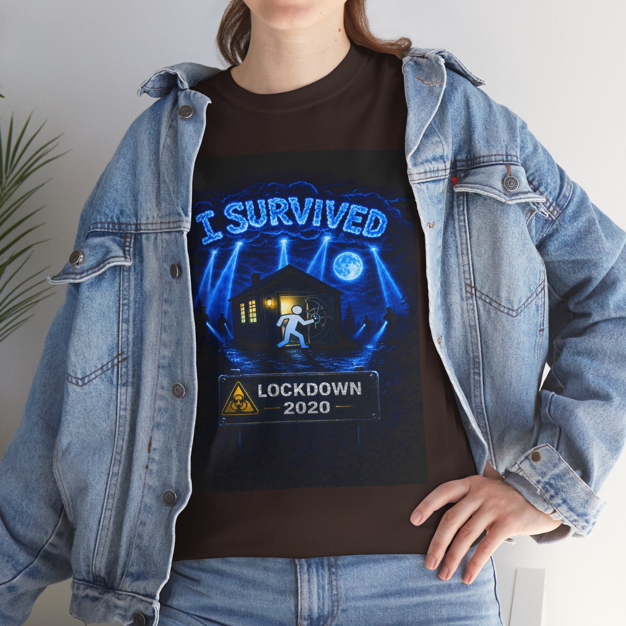 I Survived 2020 — S3:E3 "Remote Schooling" | Lockdown Edition Documentary Unisex Heavy Cotton Tee (SPECIAL EDITION)